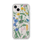 Garden Florals iPhone 14 Plus Clear Tough Case Starlight