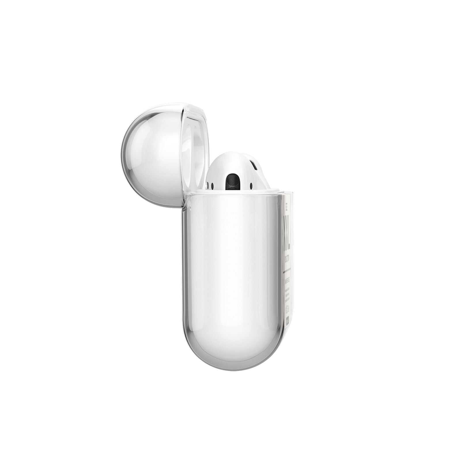 Garment Label AirPods Case Side Angle