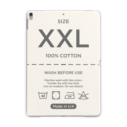 Garment Label Apple iPad Silver Case