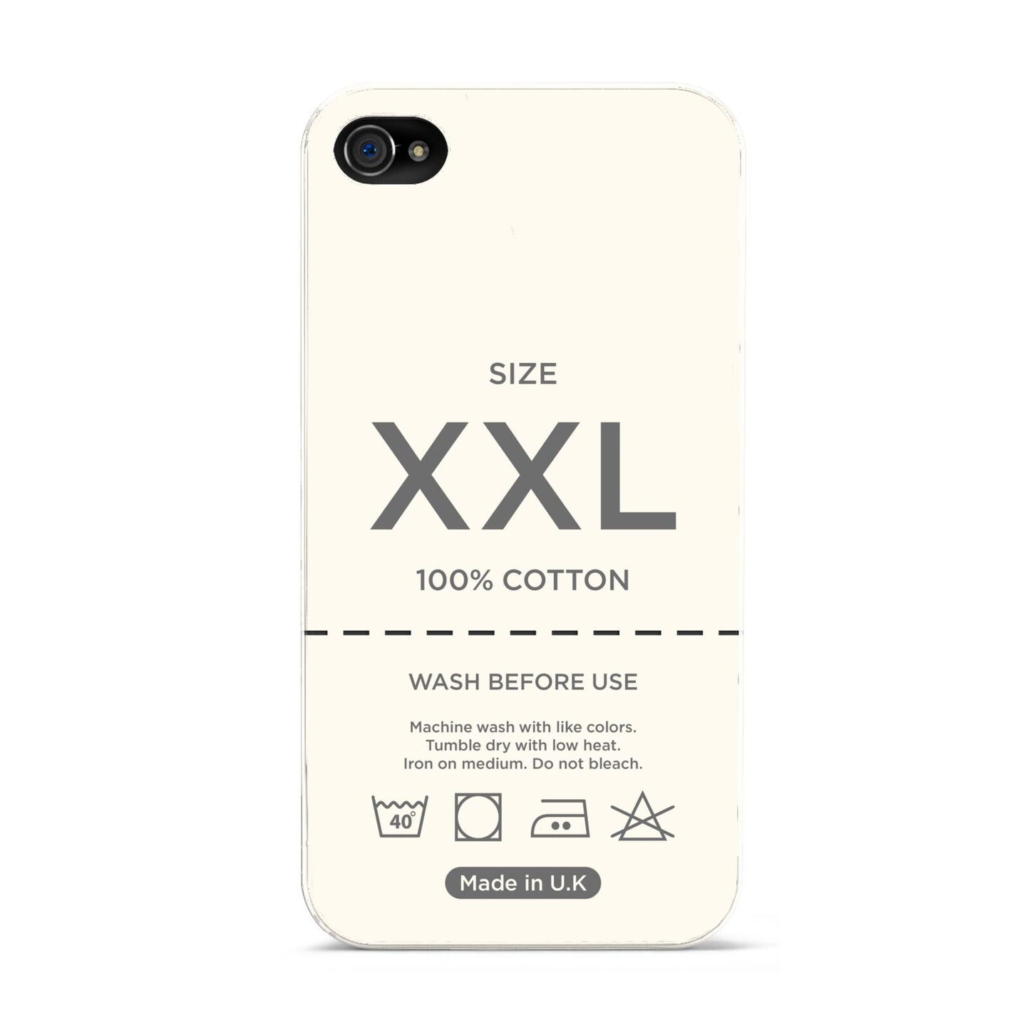 Garment Label Apple iPhone 4s Case