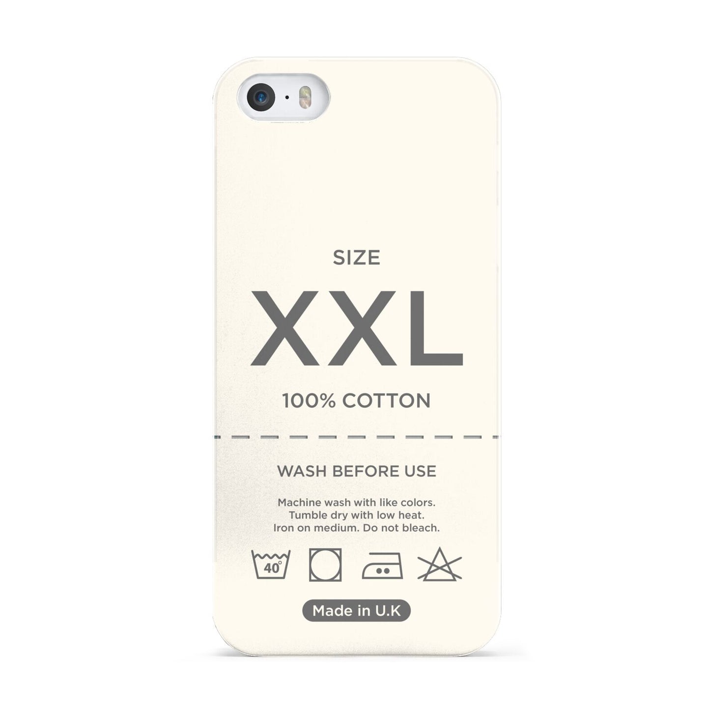 Garment Label Apple iPhone 5 Case