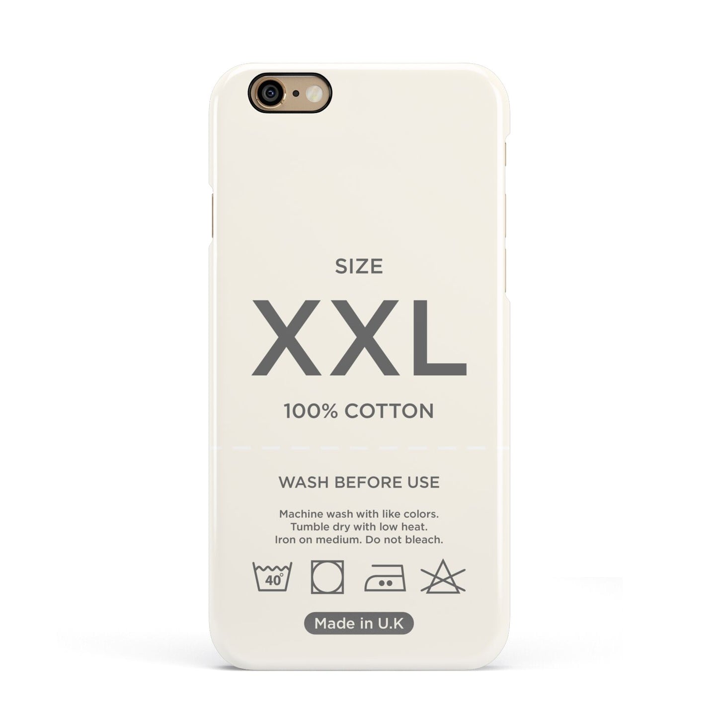 Garment Label Apple iPhone 6 3D Snap Case