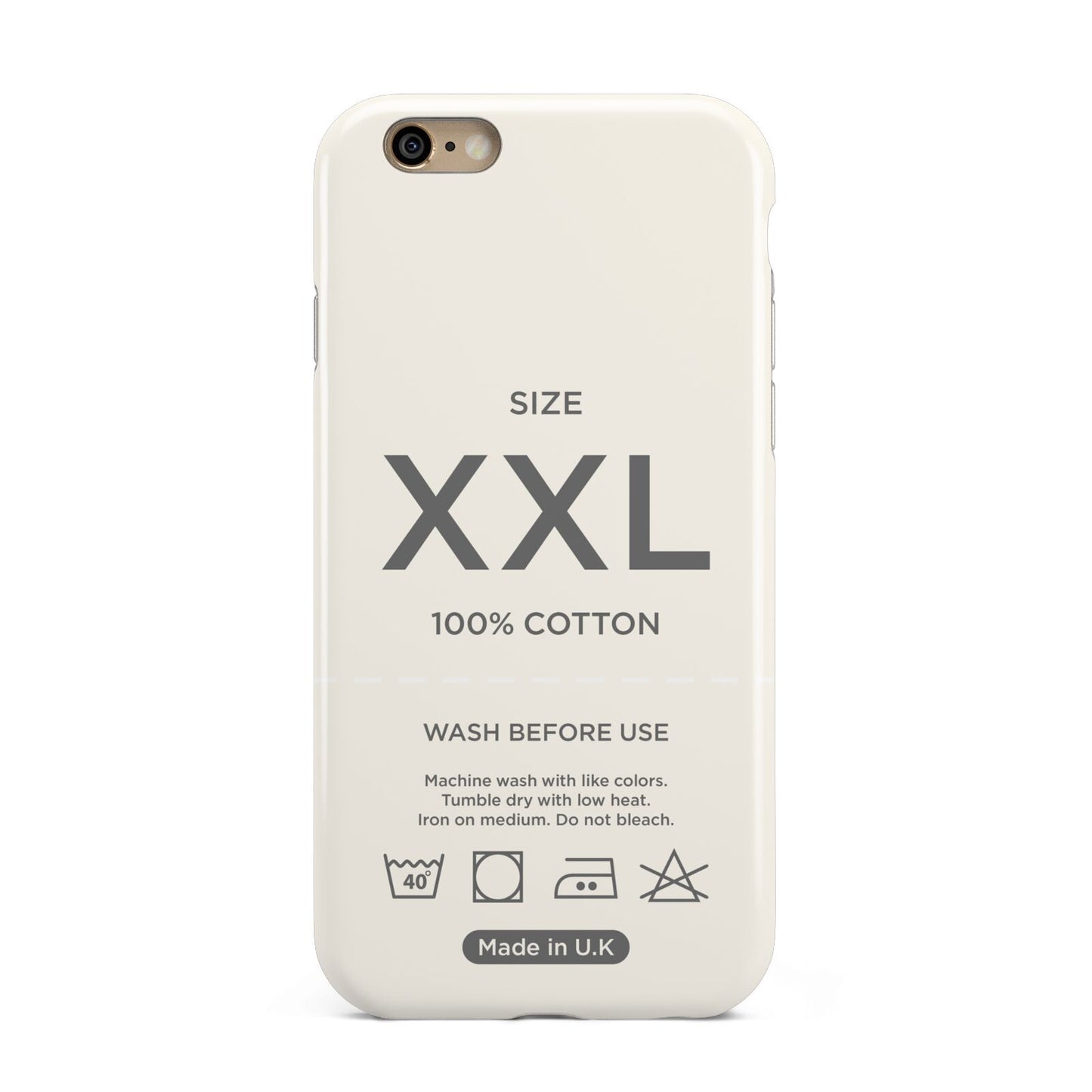 Garment Label Apple iPhone 6 3D Tough Case