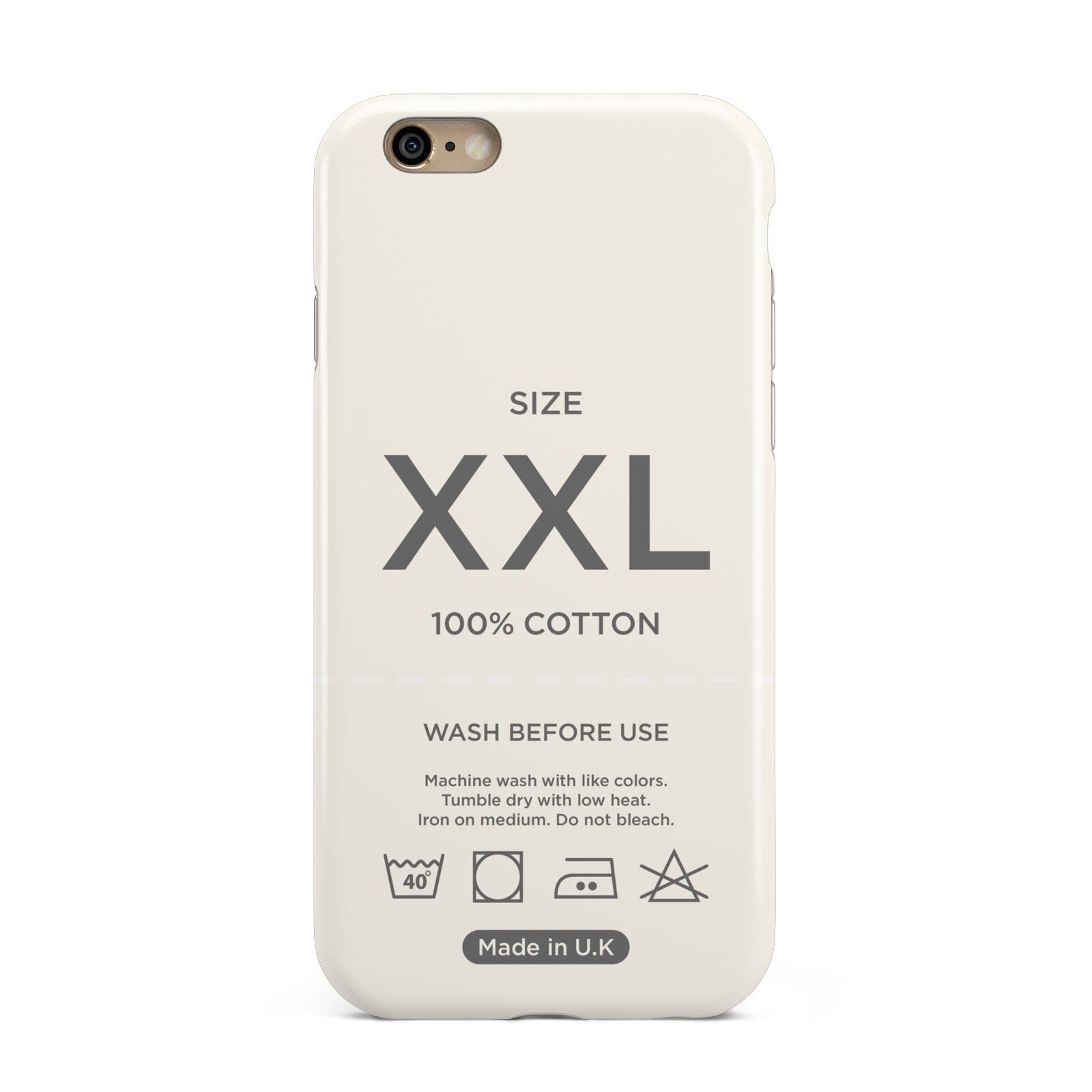 Garment Label Apple iPhone 6 3D Tough Case