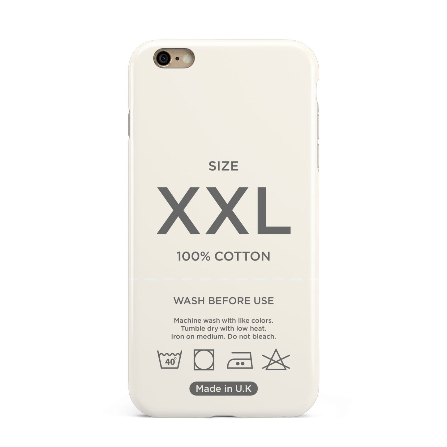 Garment Label Apple iPhone 6 Plus 3D Tough Case