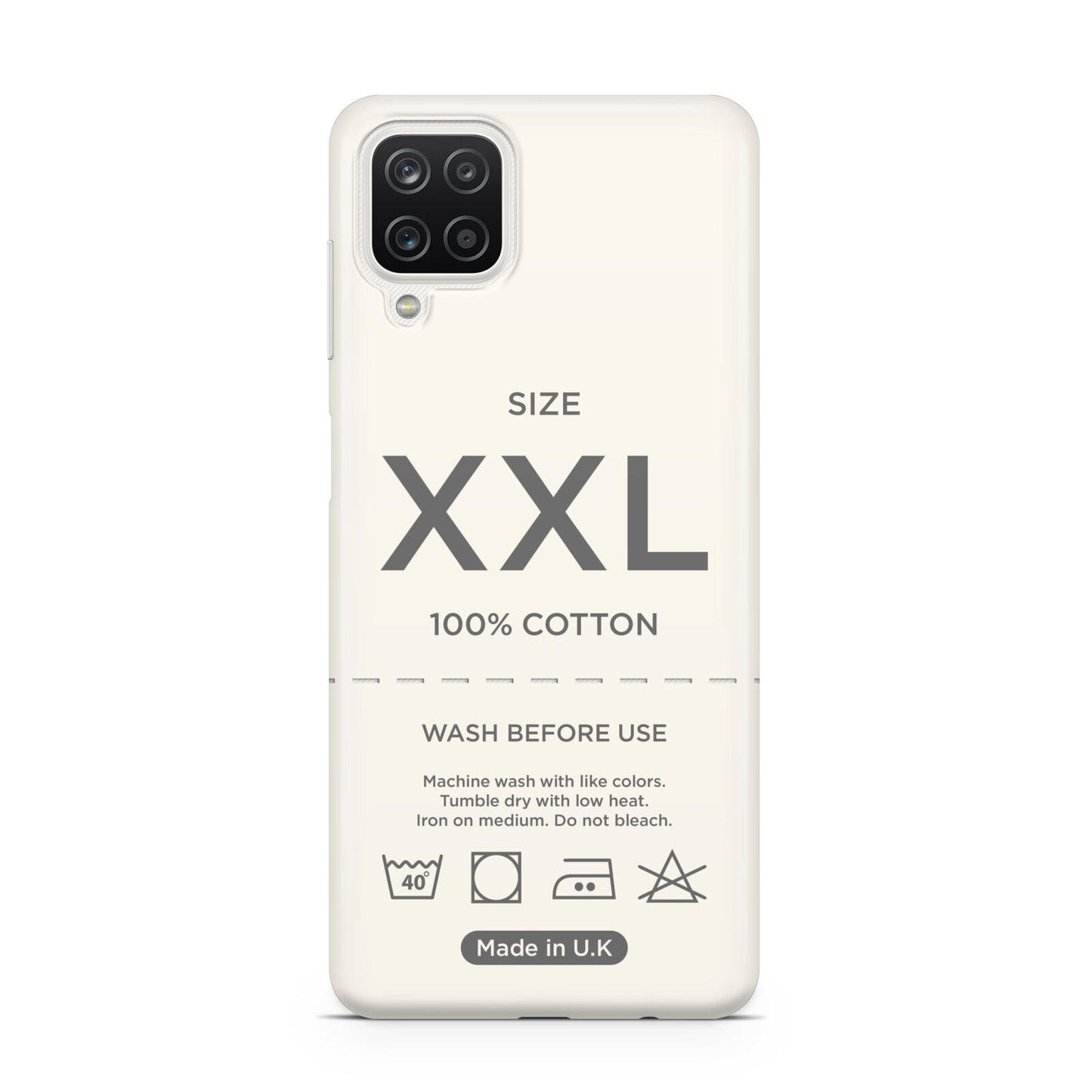 Garment Label Samsung A12 Case