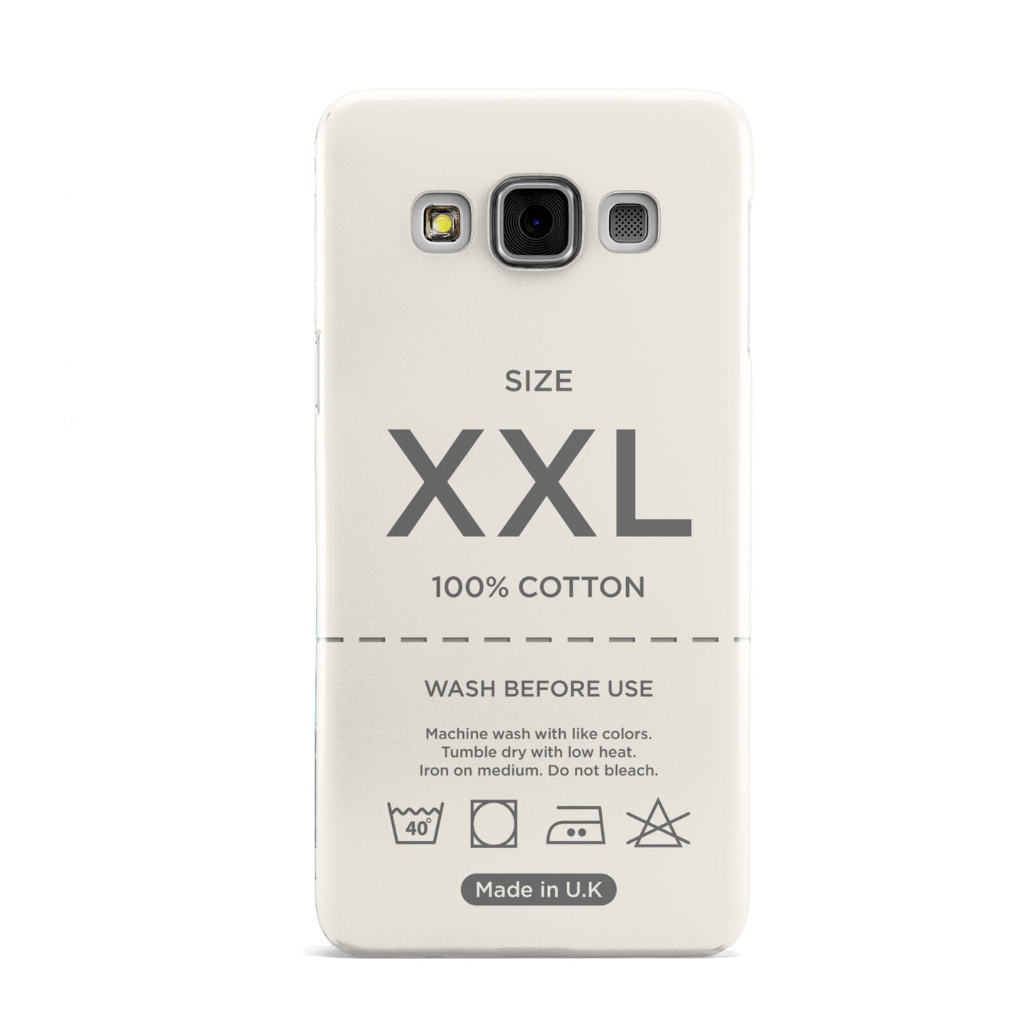 Garment Label Samsung Galaxy A3 Case