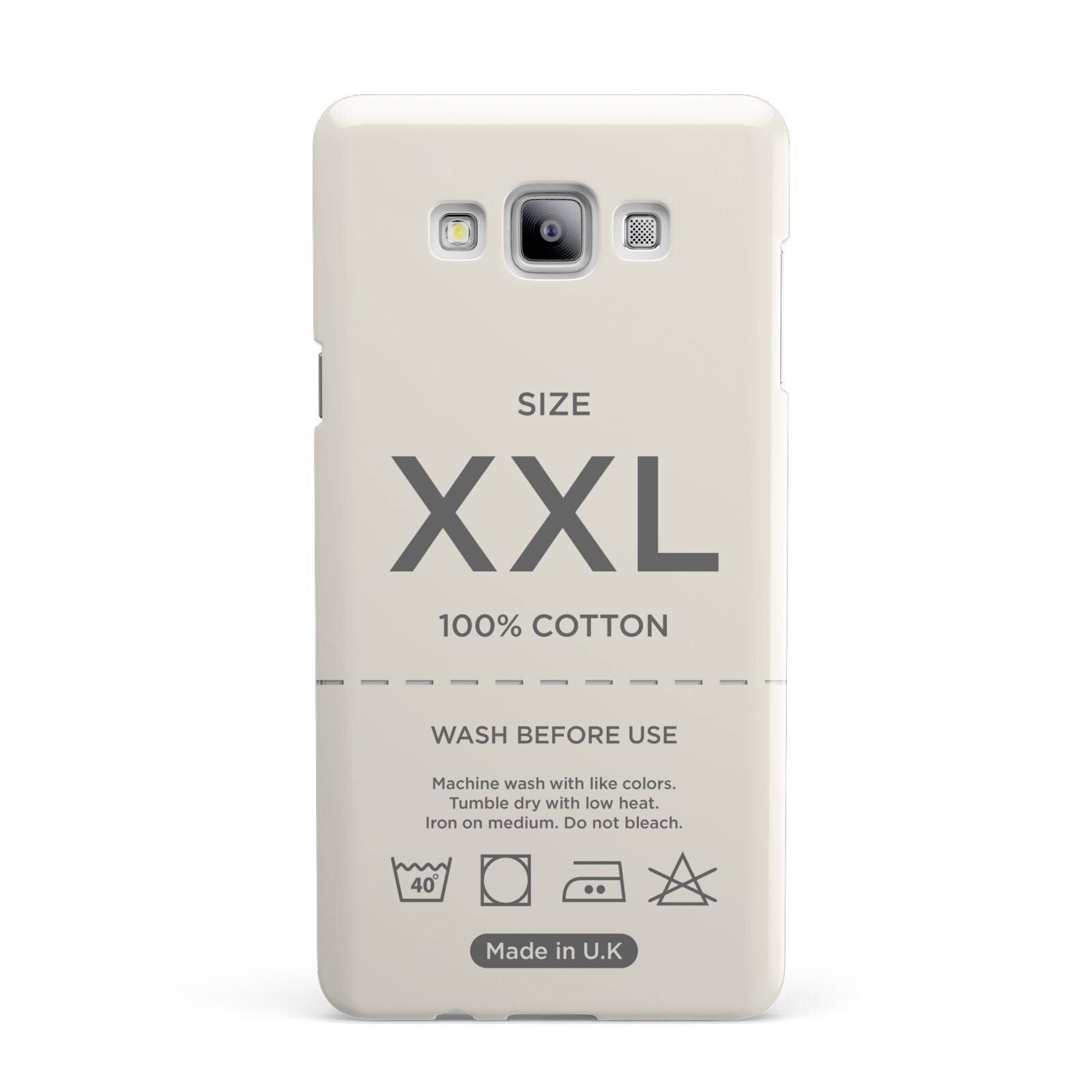 Garment Label Samsung Galaxy A7 2015 Case