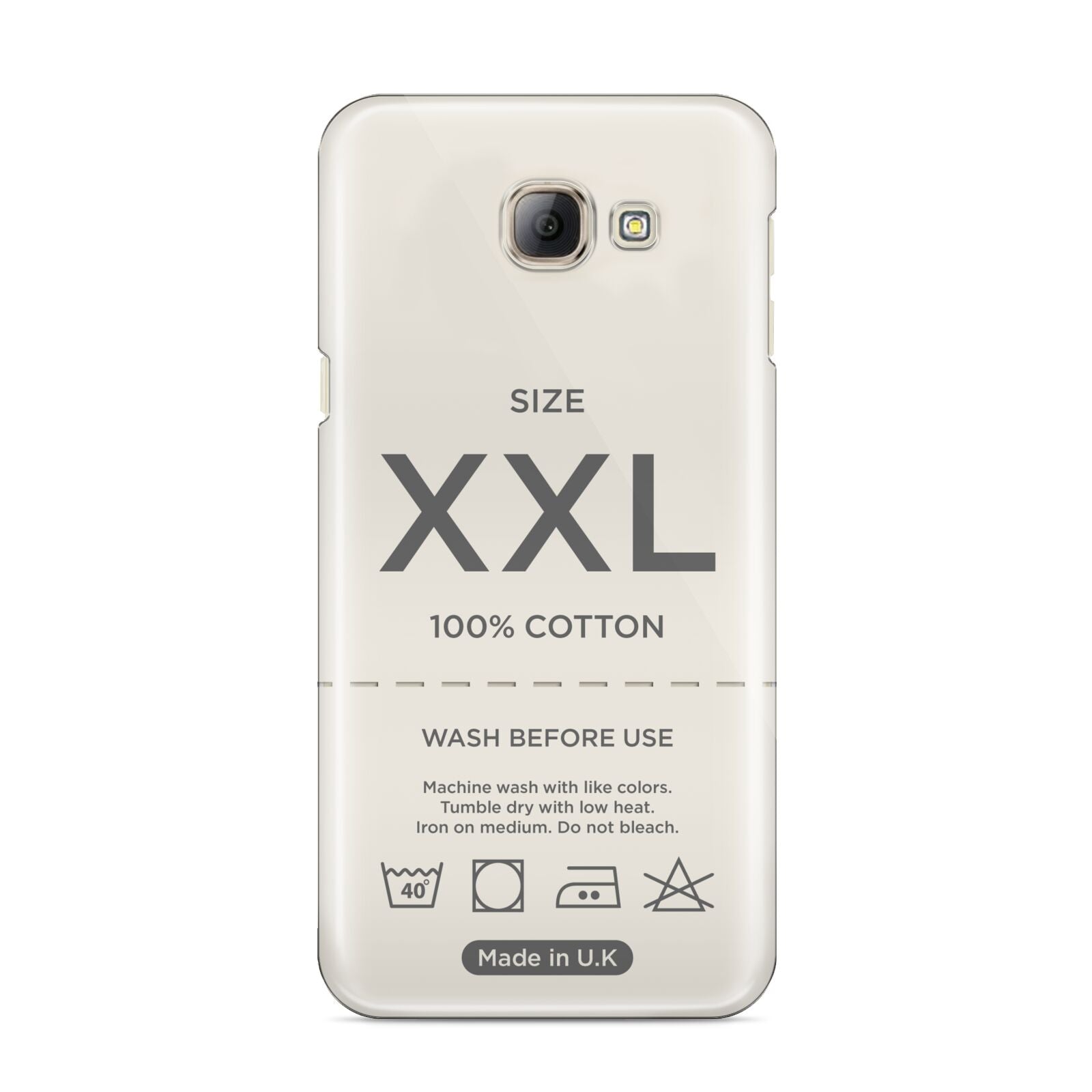 Garment Label Samsung Galaxy A8 2016 Case