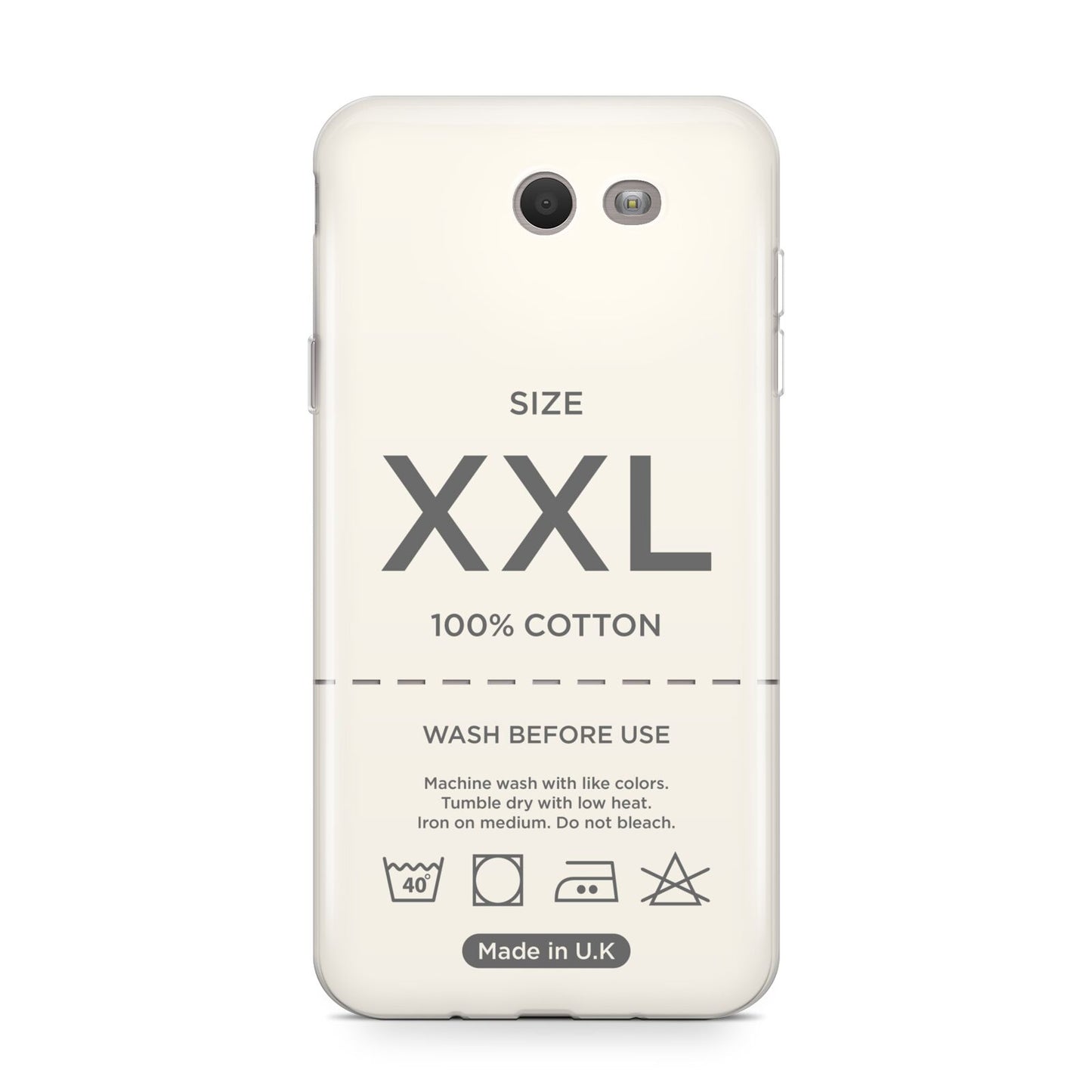 Garment Label Samsung Galaxy J7 2017 Case