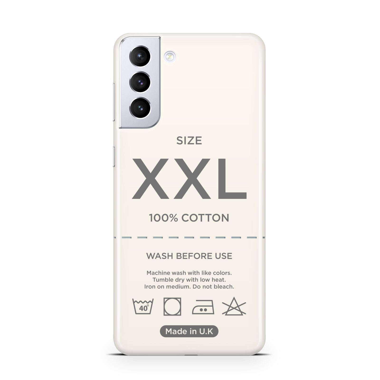 Garment Label Samsung S21 Plus Phone Case