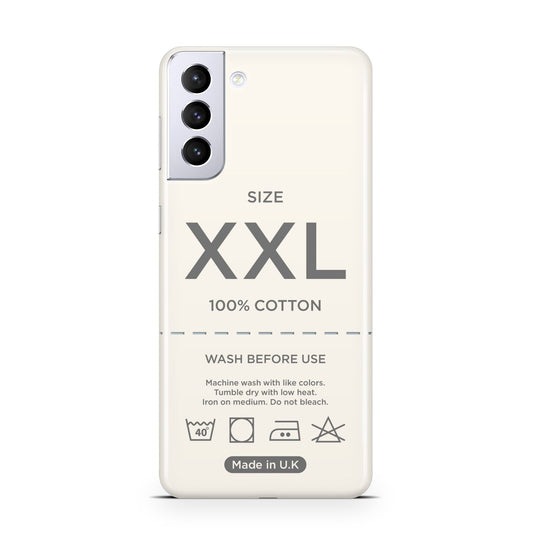 Garment Label Samsung S21 Plus Phone Case