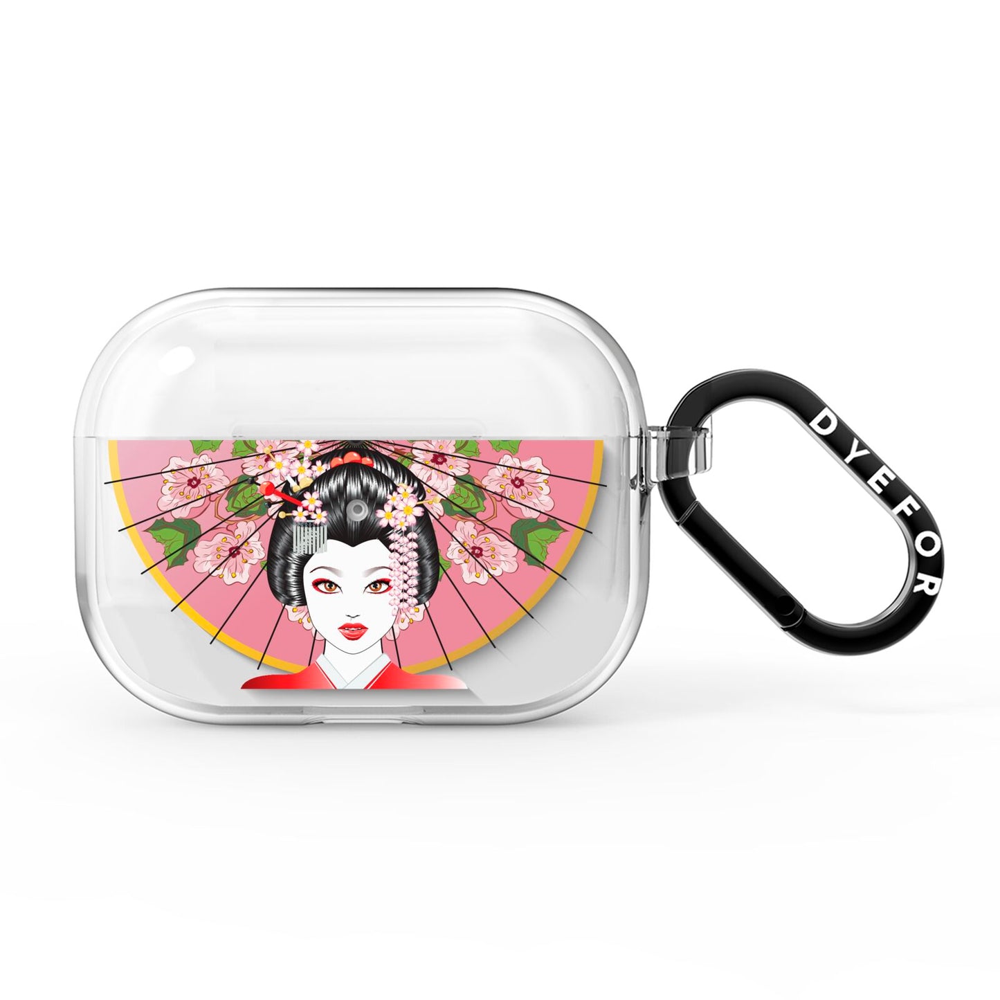 Geisha Girl AirPods Pro Clear Case