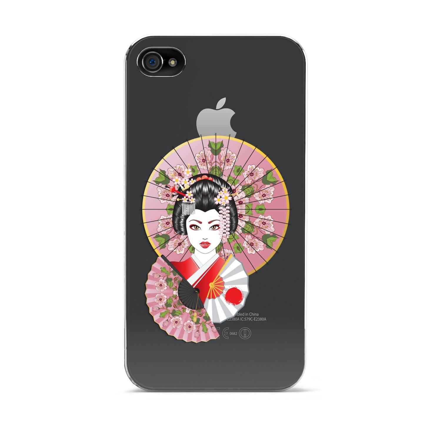 Geisha Girl Apple iPhone 4s Case