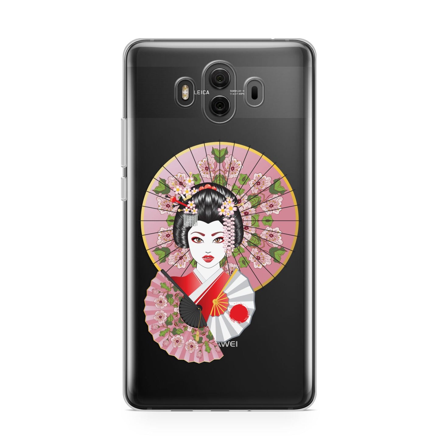 Geisha Girl Huawei Mate 10 Protective Phone Case