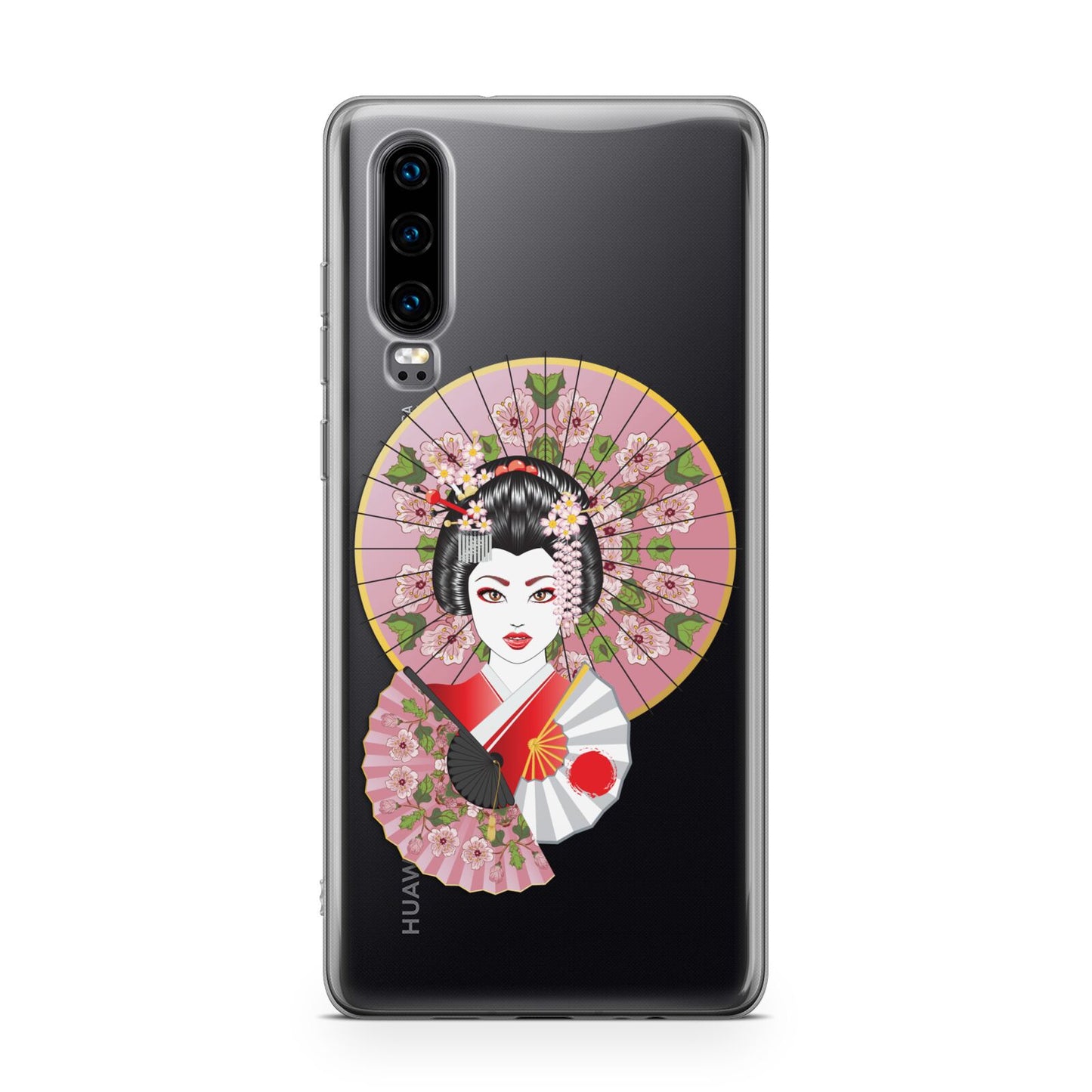 Geisha Girl Huawei P30 Phone Case