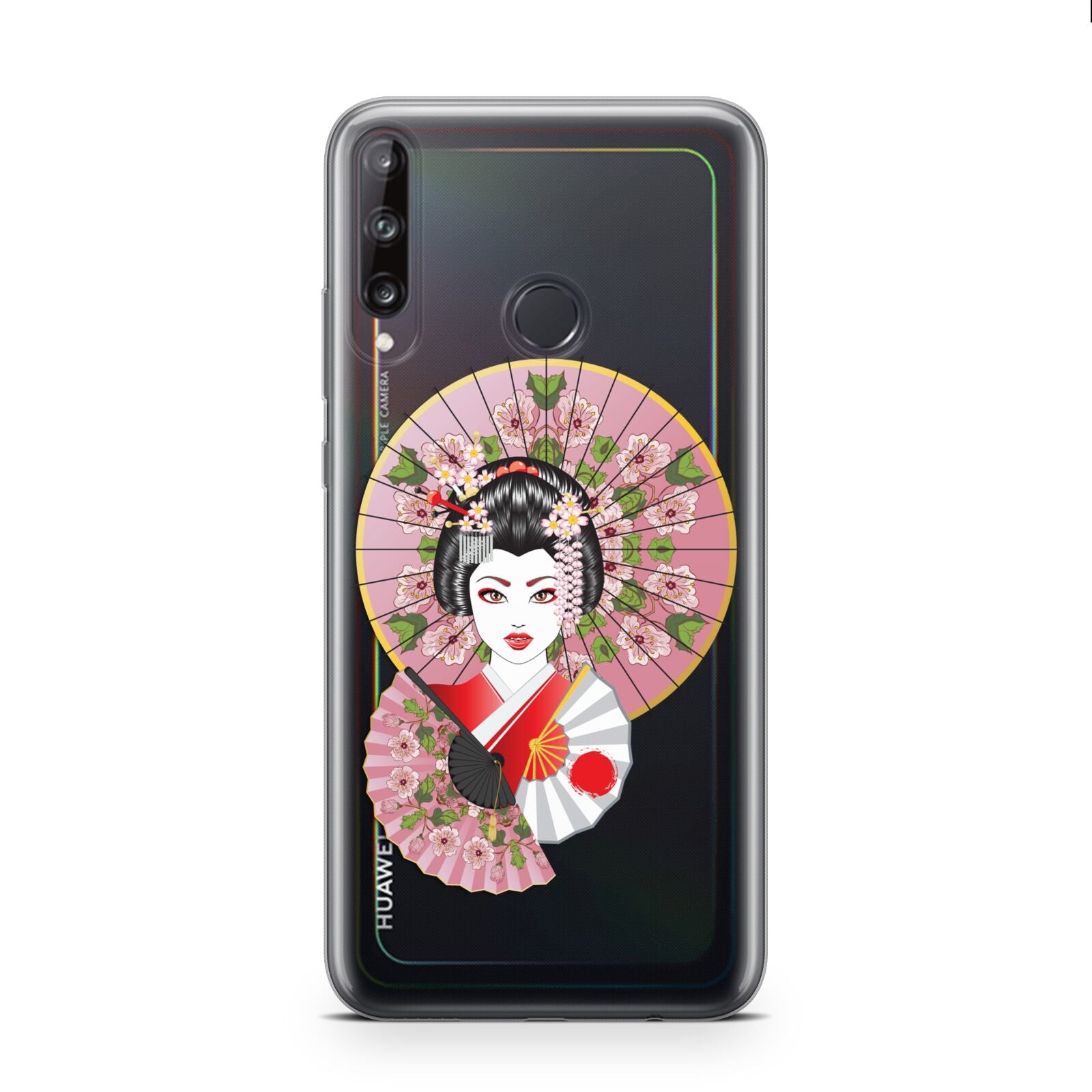 Geisha Girl Huawei P40 Lite E Phone Case