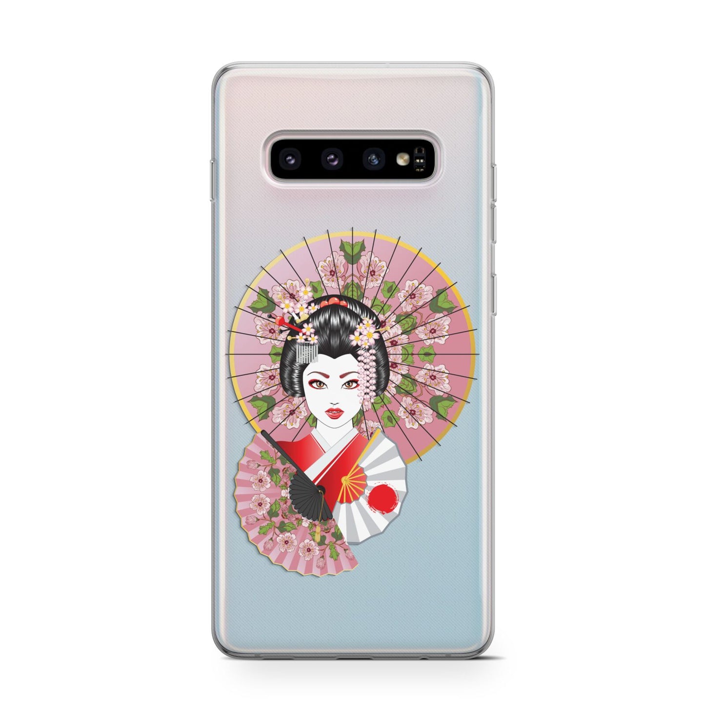 Geisha Girl Protective Samsung Galaxy Case