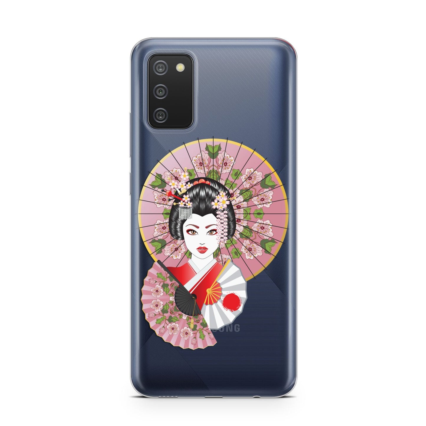 Geisha Girl Samsung A02s Case