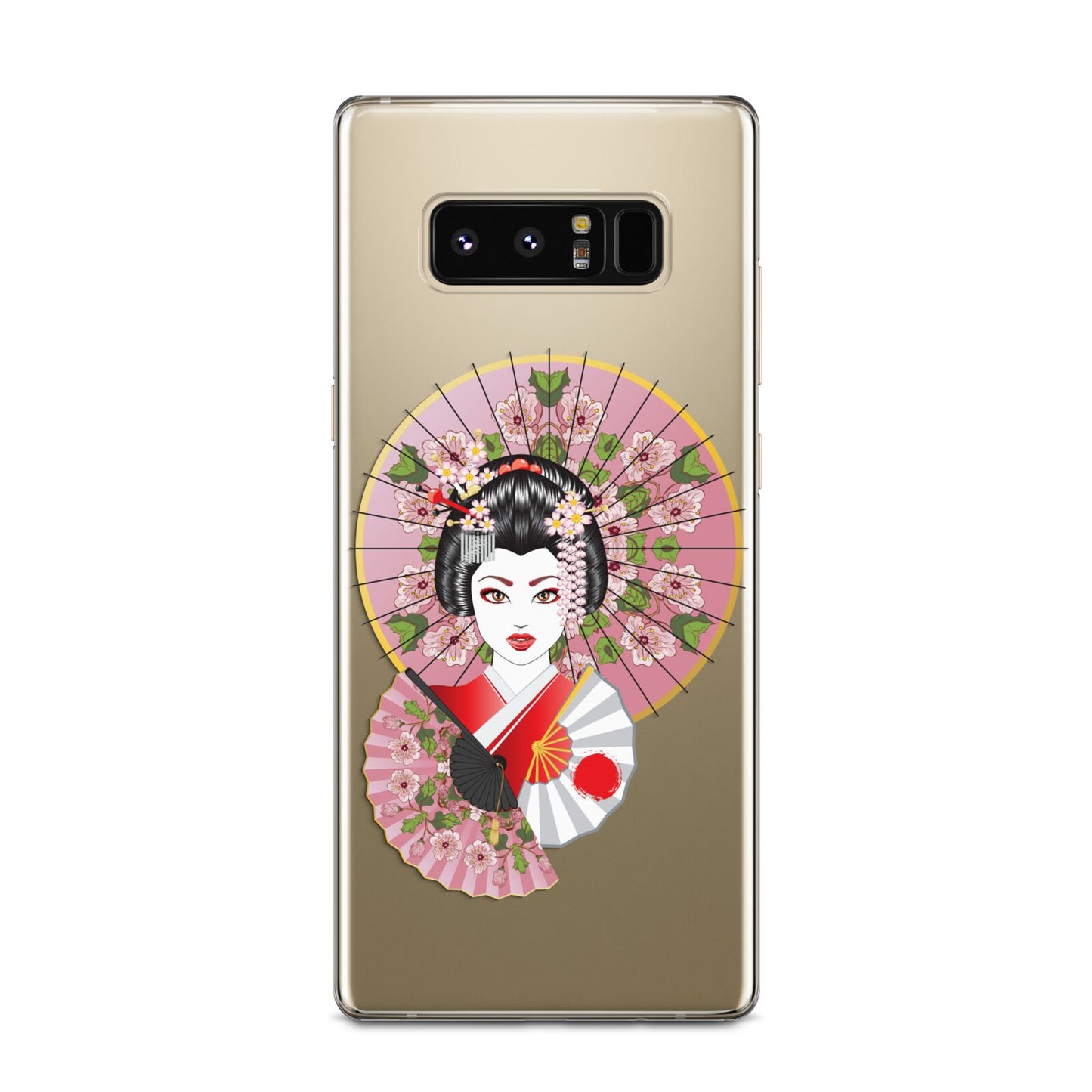 Geisha Girl Samsung Galaxy Note 8 Case