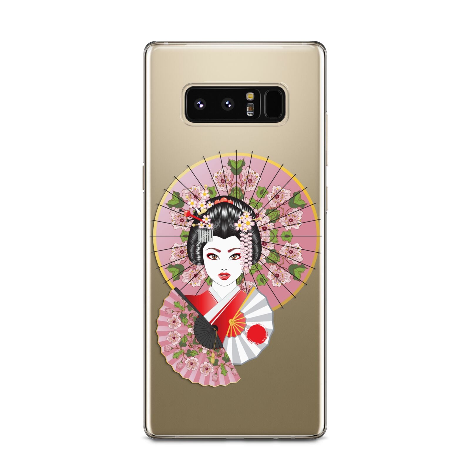 Geisha Girl Samsung Galaxy Note 8 Case