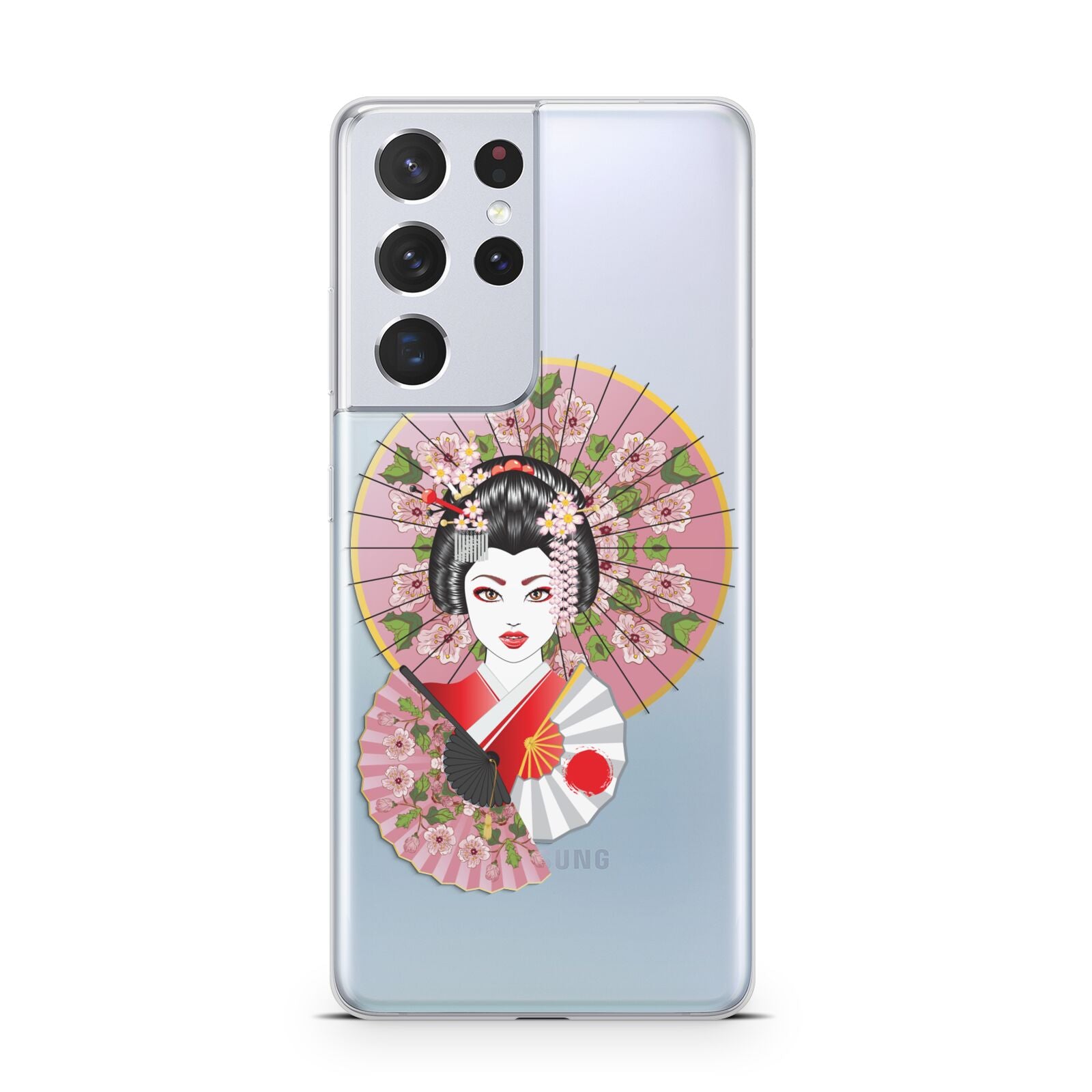 Geisha Girl Samsung S21 Ultra Case