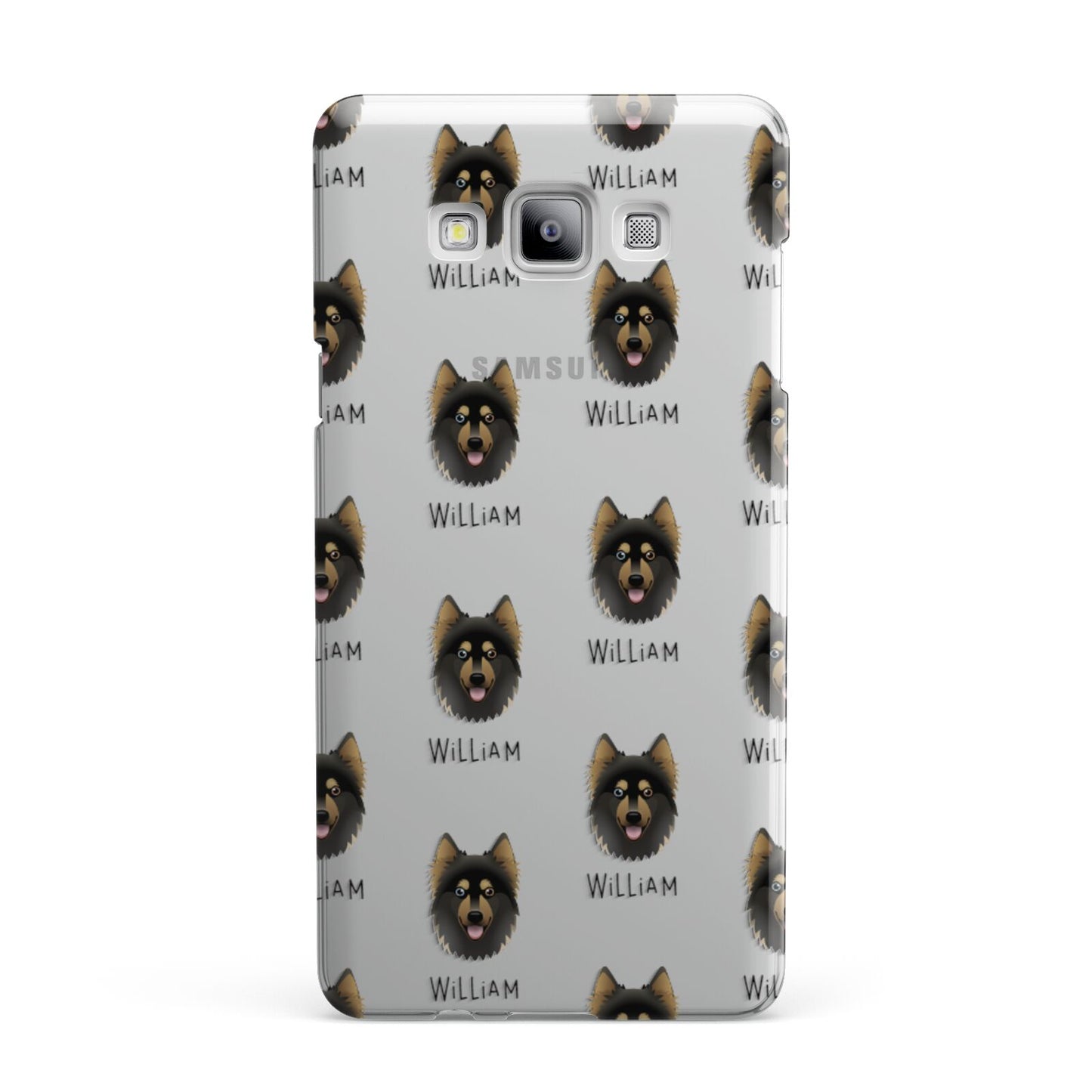 Gerberian Shepsky Icon with Name Samsung Galaxy A7 2015 Case