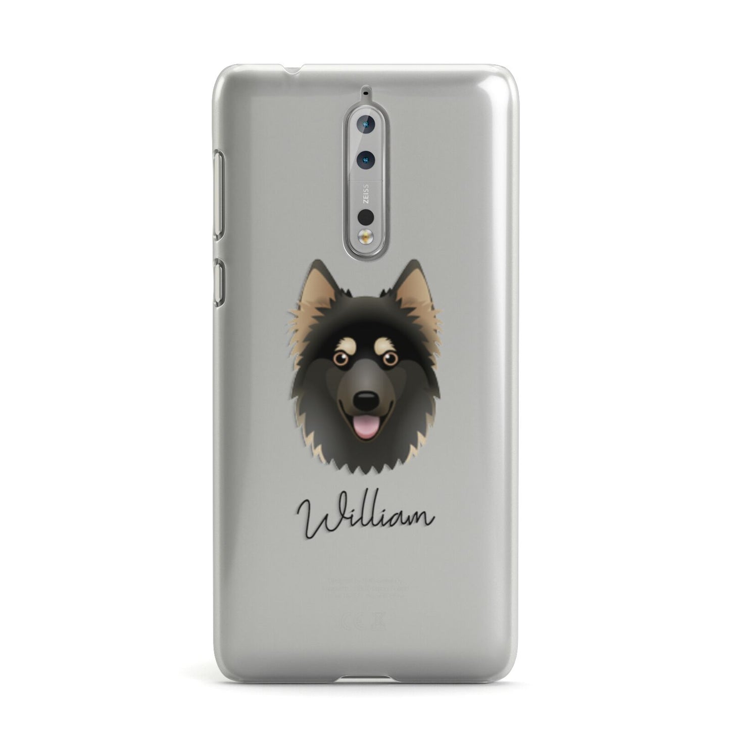 Gerberian Shepsky Personalised Nokia Case