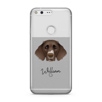 German Longhaired Pointer Personalised Google Pixel Case