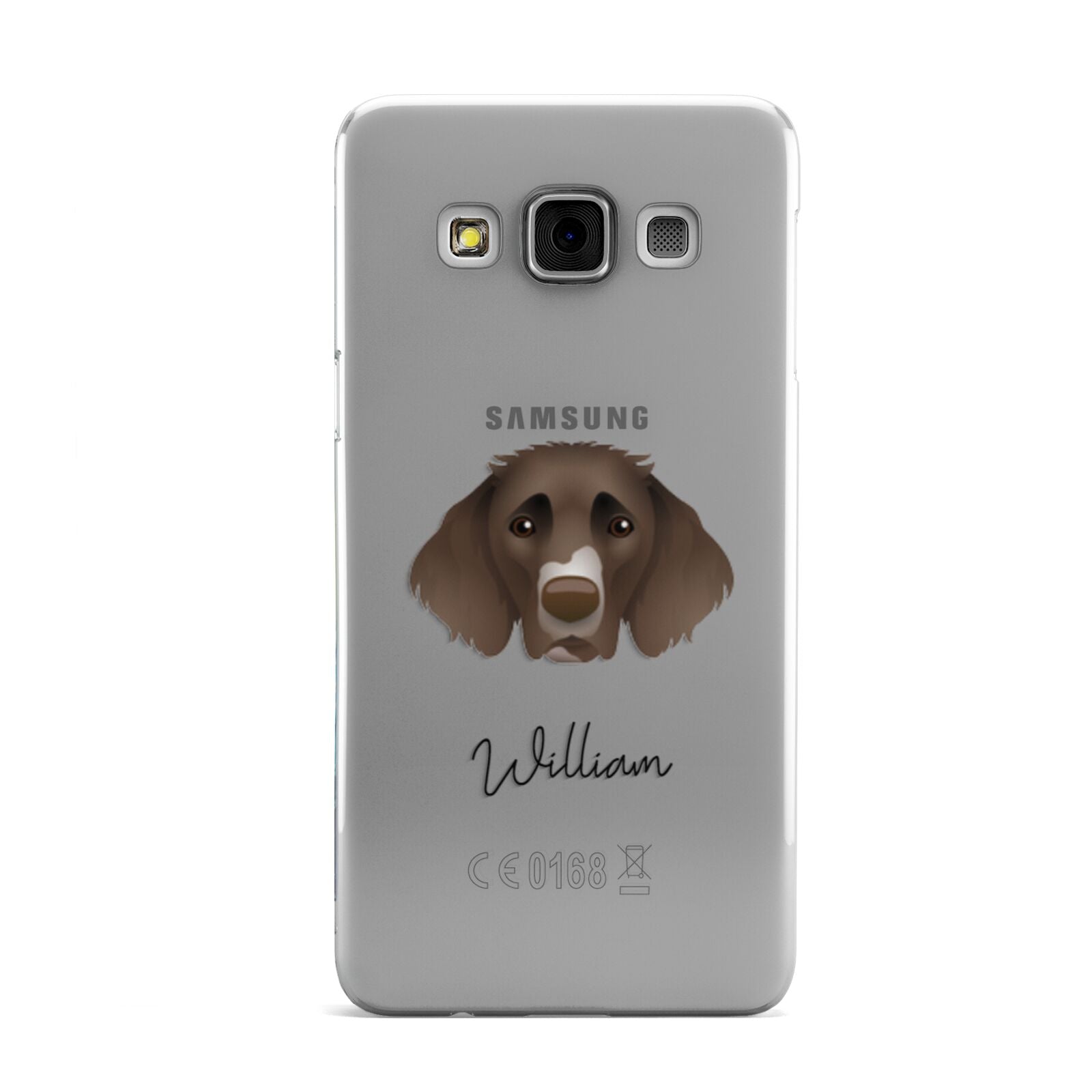 German Longhaired Pointer Personalised Samsung Galaxy A3 Case