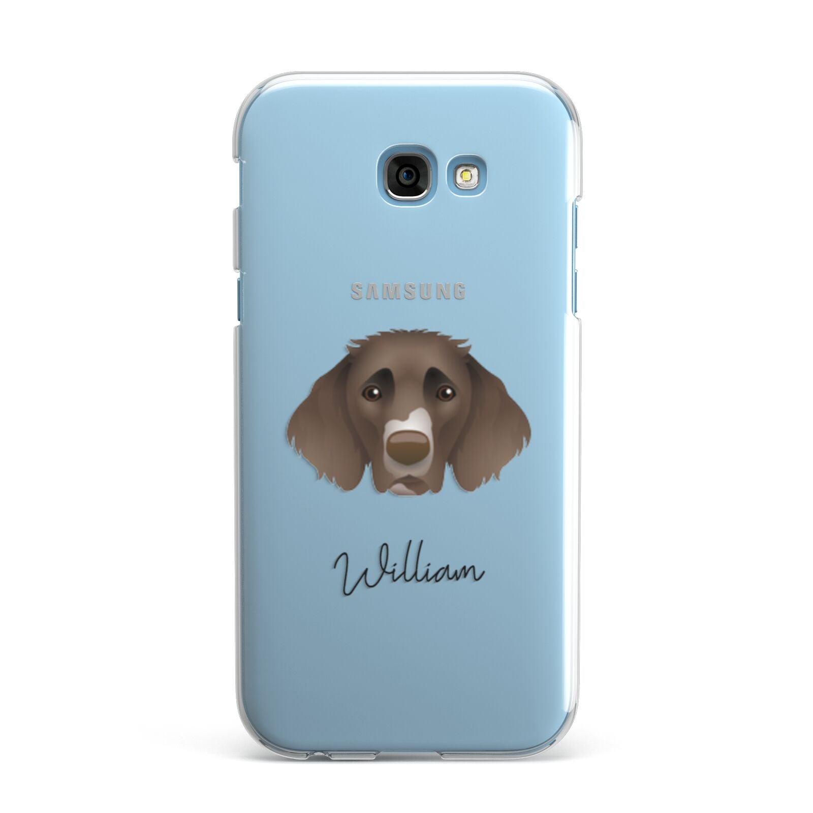 German Longhaired Pointer Personalised Samsung Galaxy A7 2017 Case