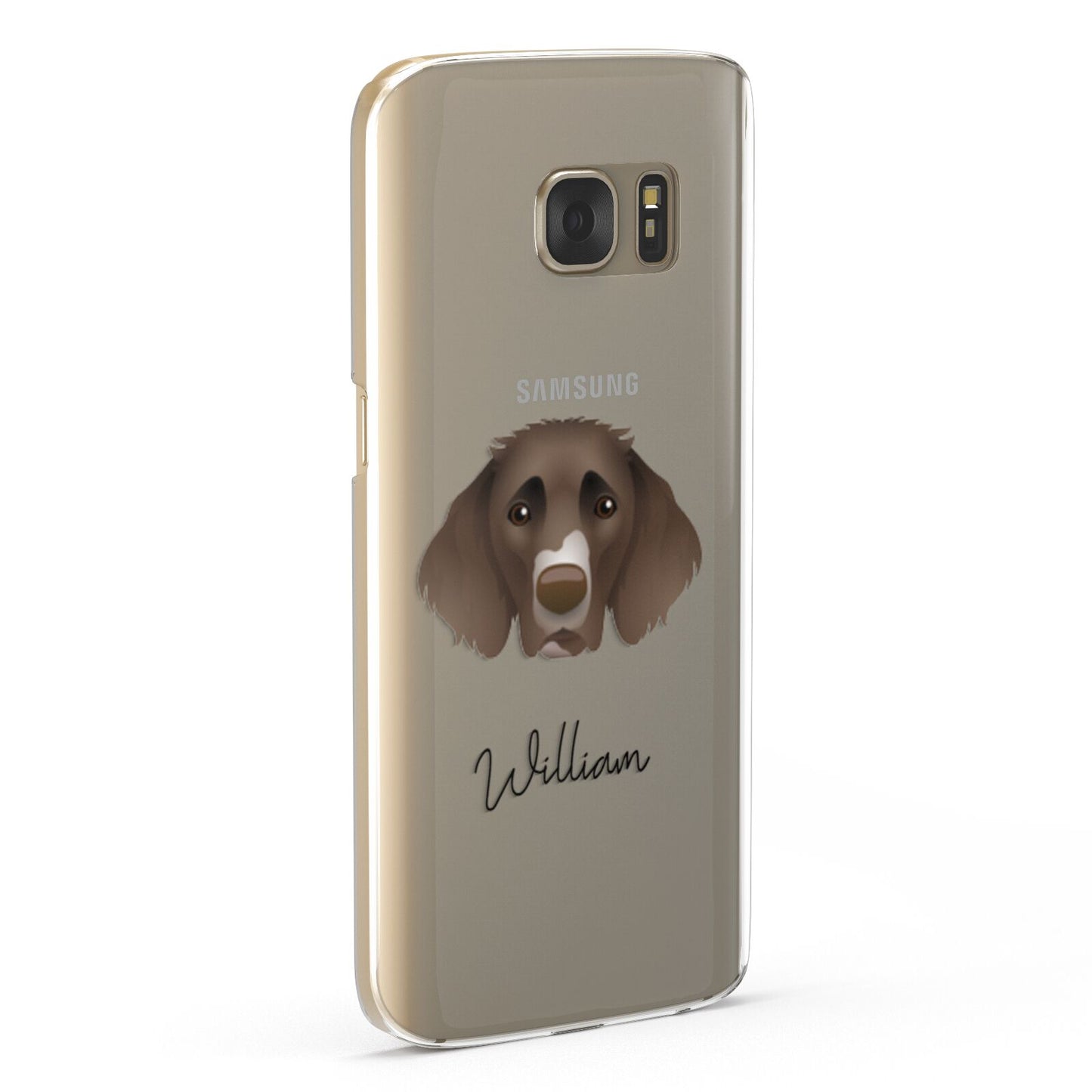 German Longhaired Pointer Personalised Samsung Galaxy Case Fourty Five Degrees
