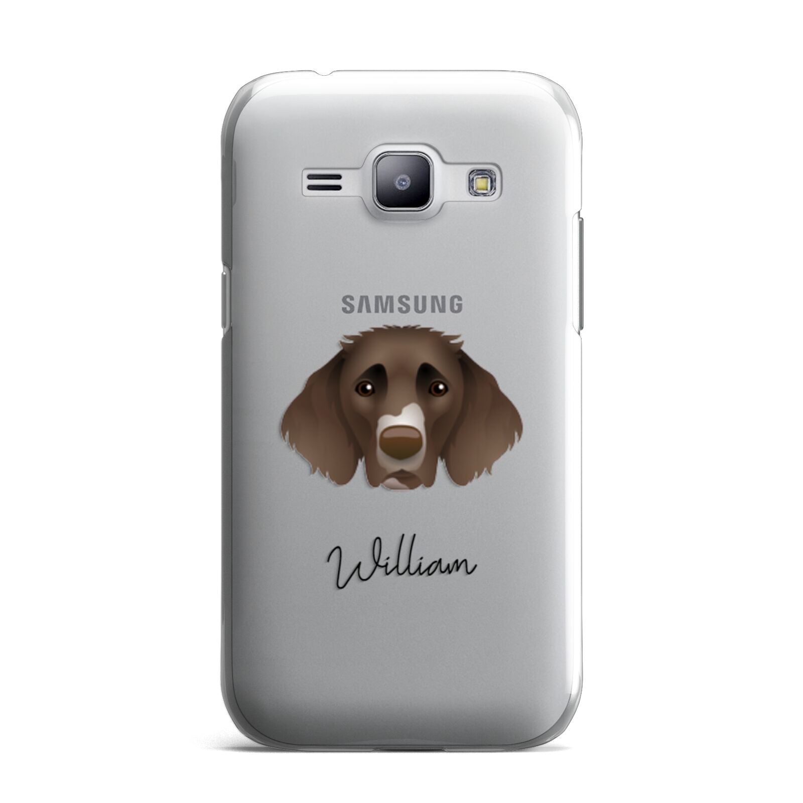 German Longhaired Pointer Personalised Samsung Galaxy J1 2015 Case
