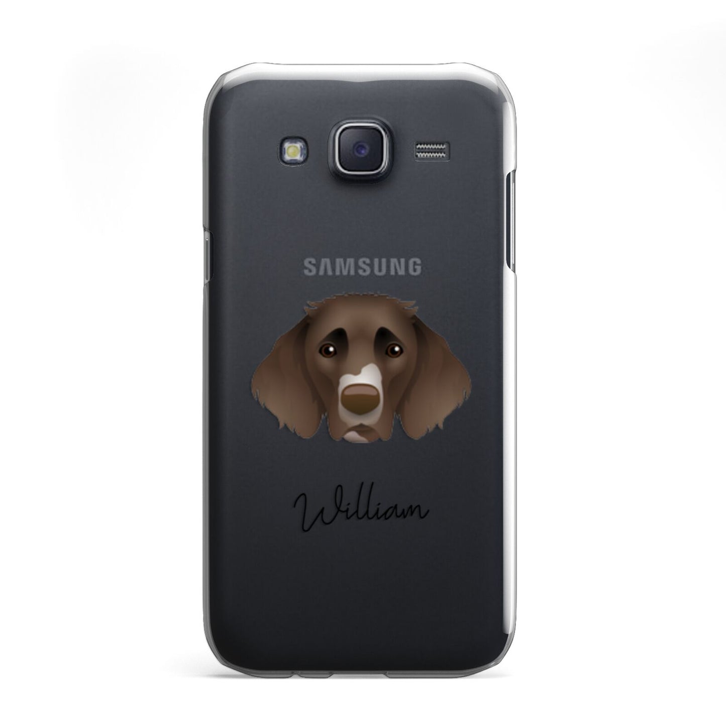 German Longhaired Pointer Personalised Samsung Galaxy J5 Case