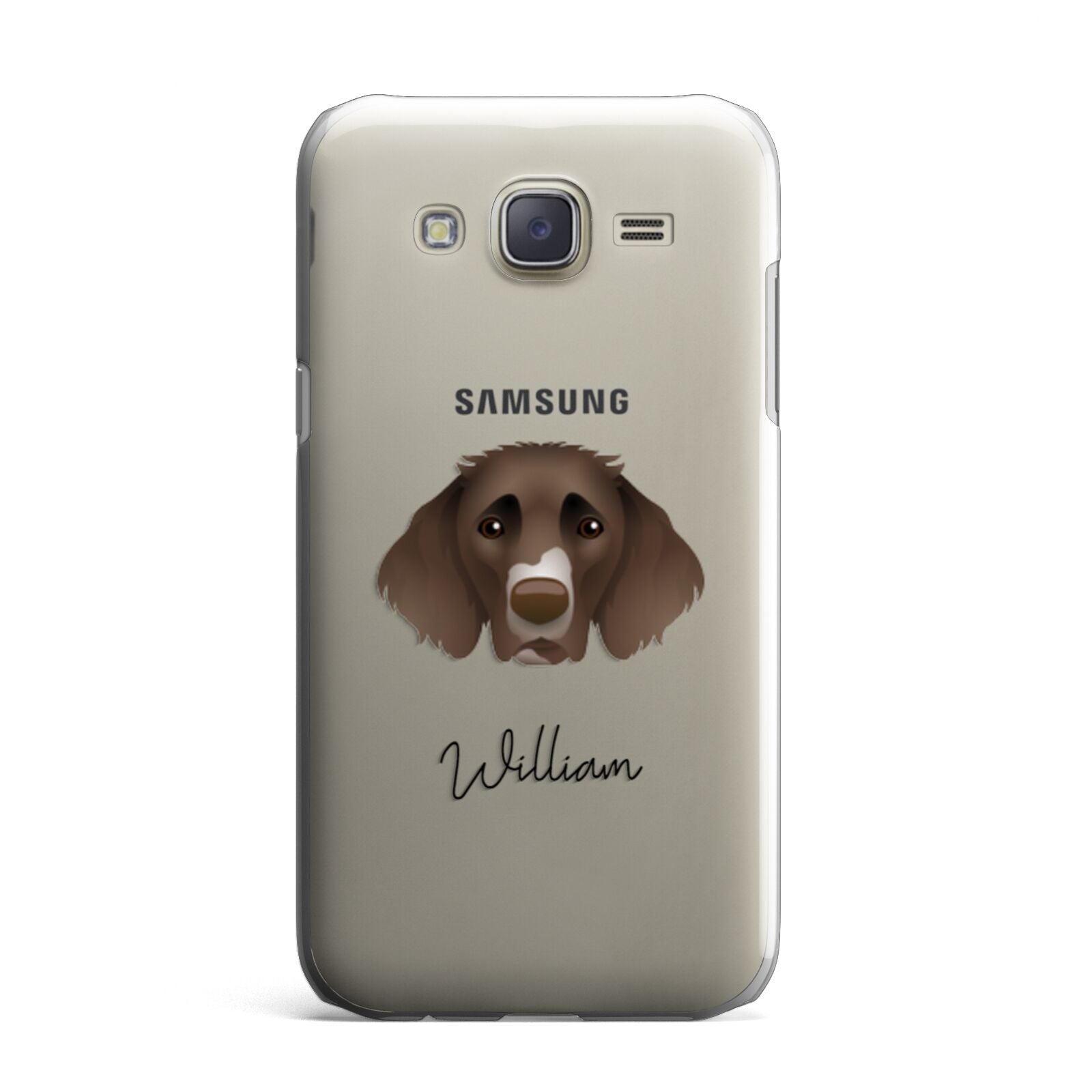 German Longhaired Pointer Personalised Samsung Galaxy J7 Case