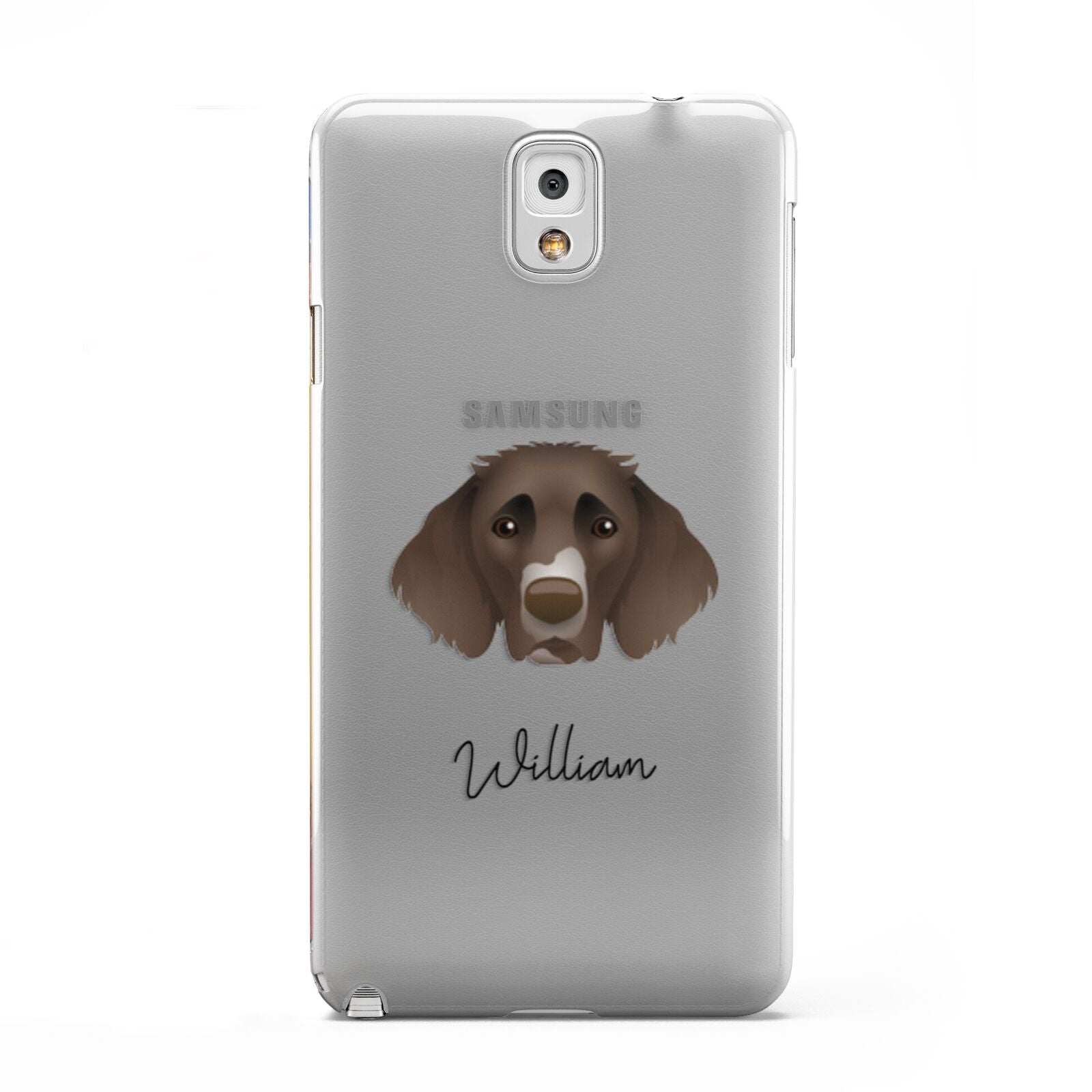 German Longhaired Pointer Personalised Samsung Galaxy Note 3 Case
