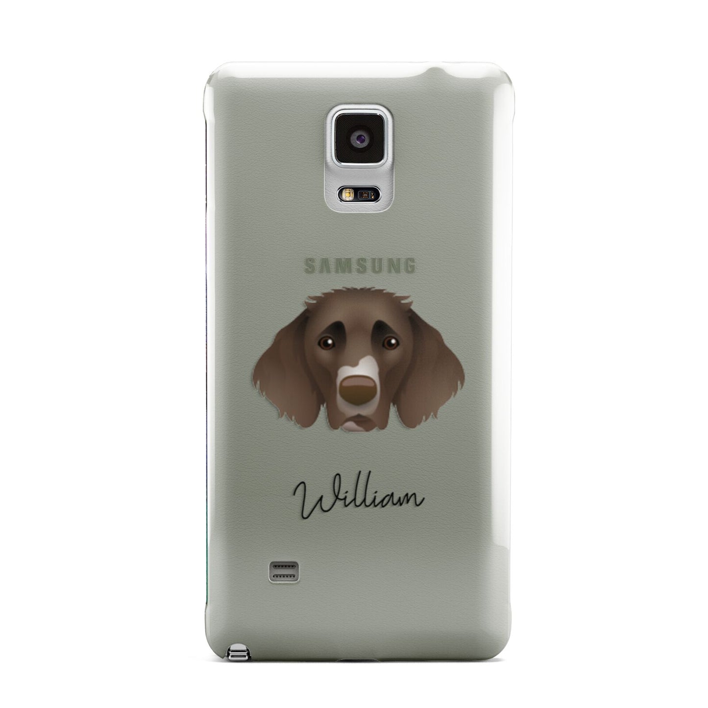 German Longhaired Pointer Personalised Samsung Galaxy Note 4 Case