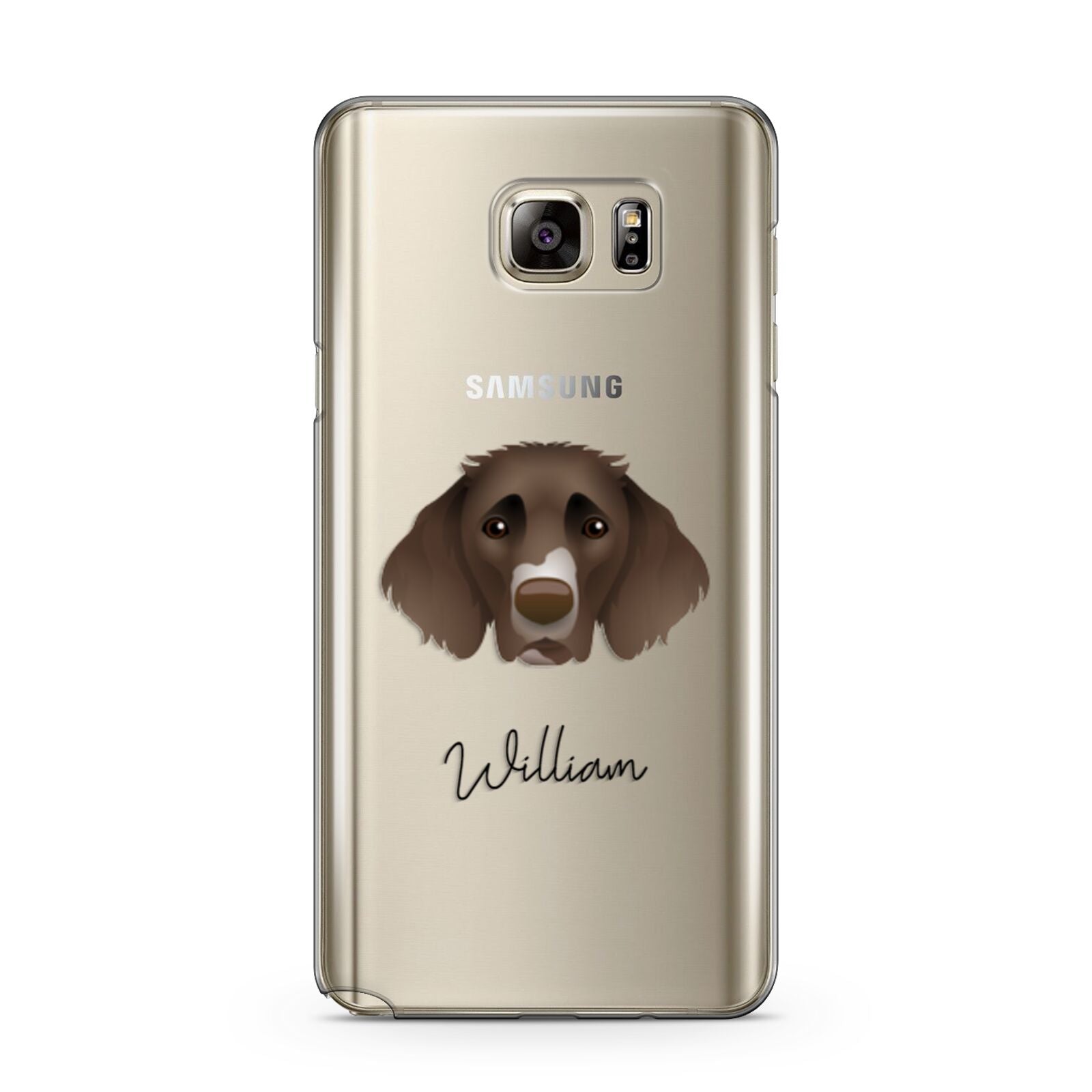 German Longhaired Pointer Personalised Samsung Galaxy Note 5 Case