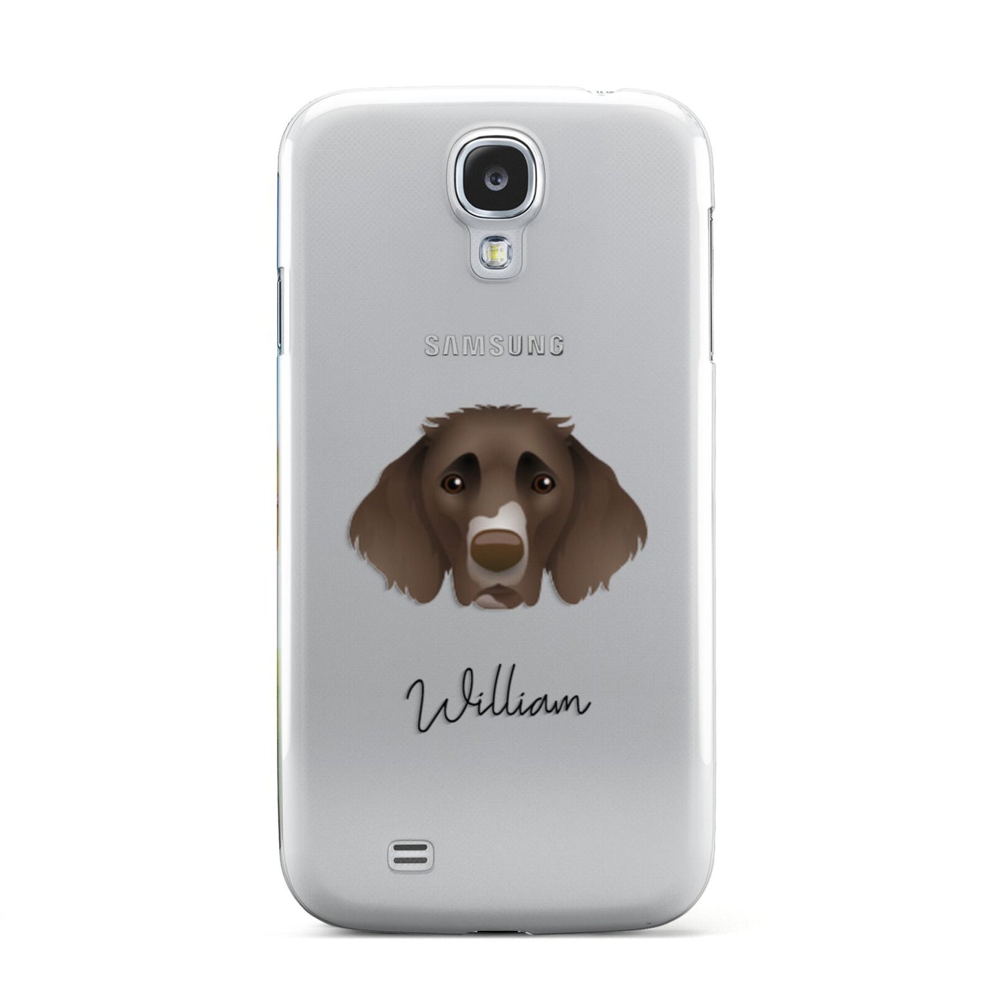 German Longhaired Pointer Personalised Samsung Galaxy S4 Case