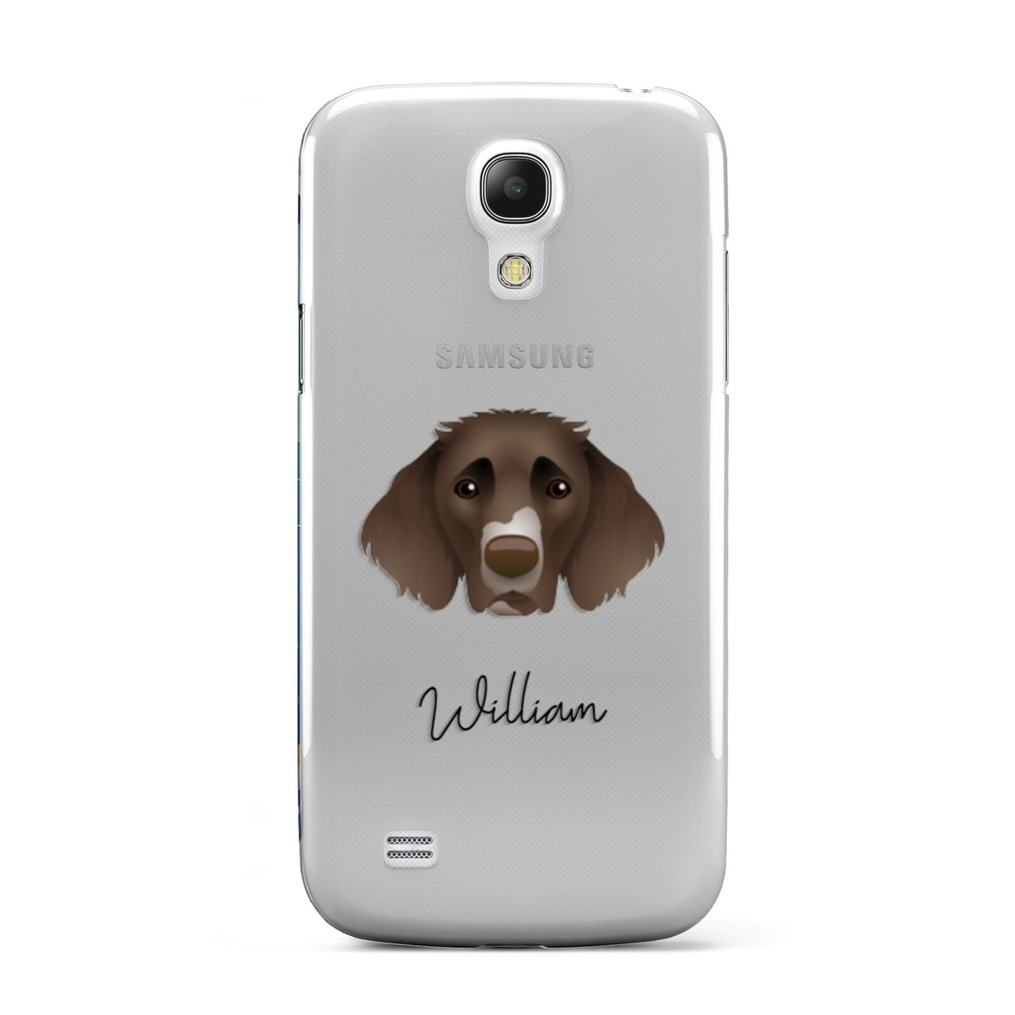 German Longhaired Pointer Personalised Samsung Galaxy S4 Mini Case
