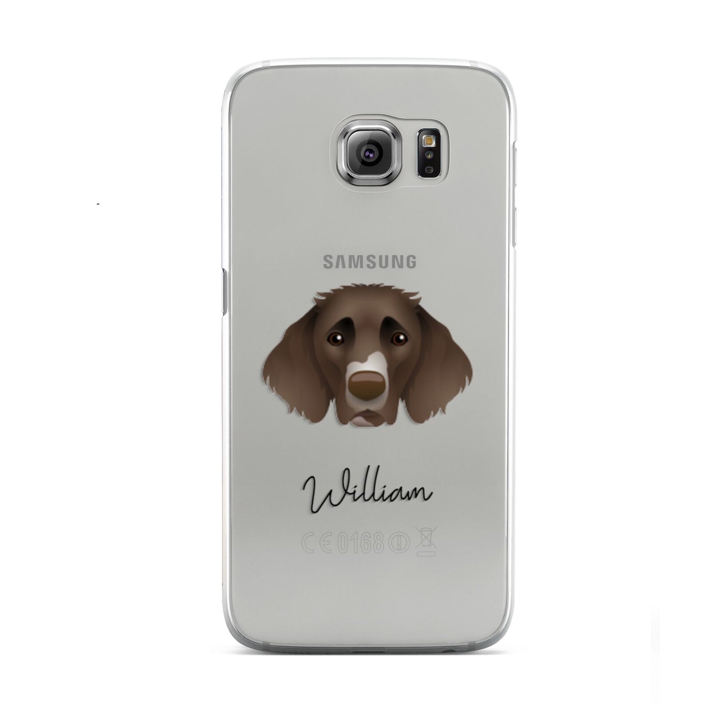 German Longhaired Pointer Personalised Samsung Galaxy S6 Case