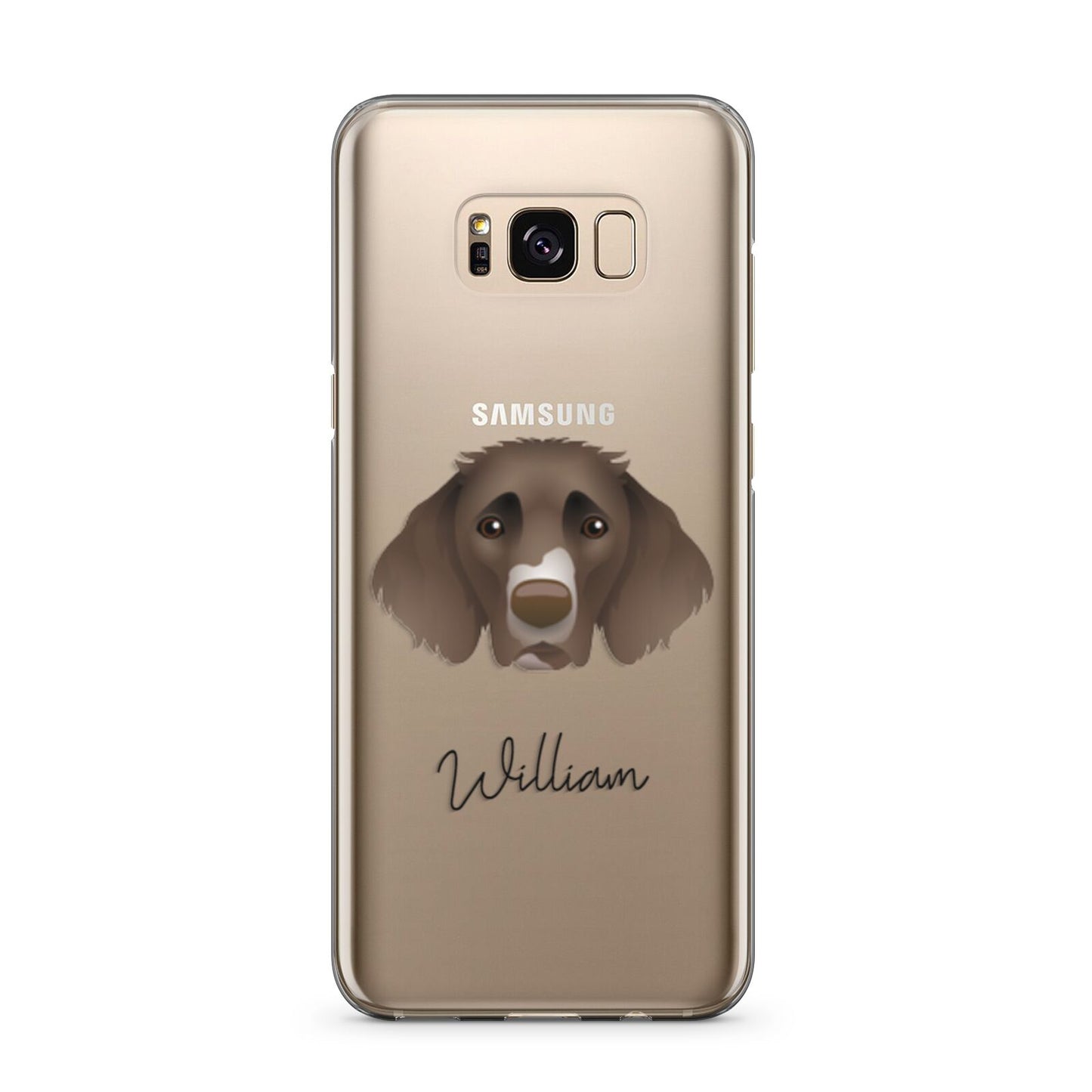 German Longhaired Pointer Personalised Samsung Galaxy S8 Plus Case