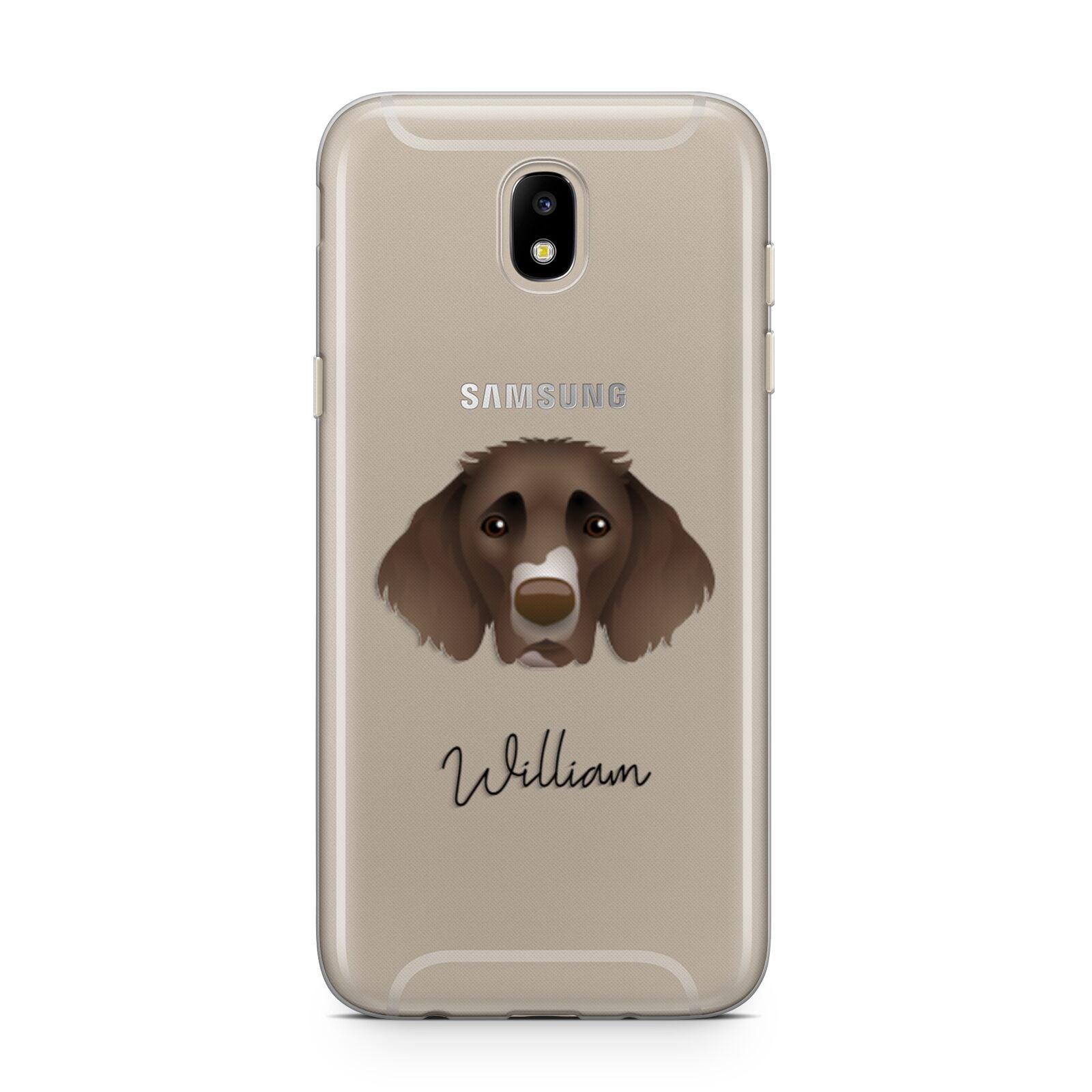 German Longhaired Pointer Personalised Samsung J5 2017 Case