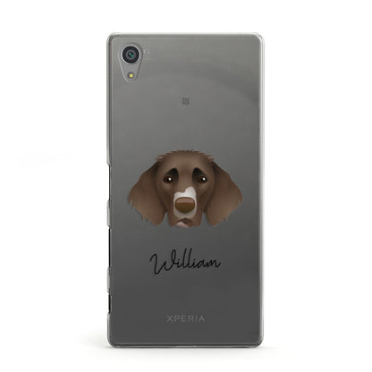 German Longhaired Pointer Personalised Sony Xperia Case