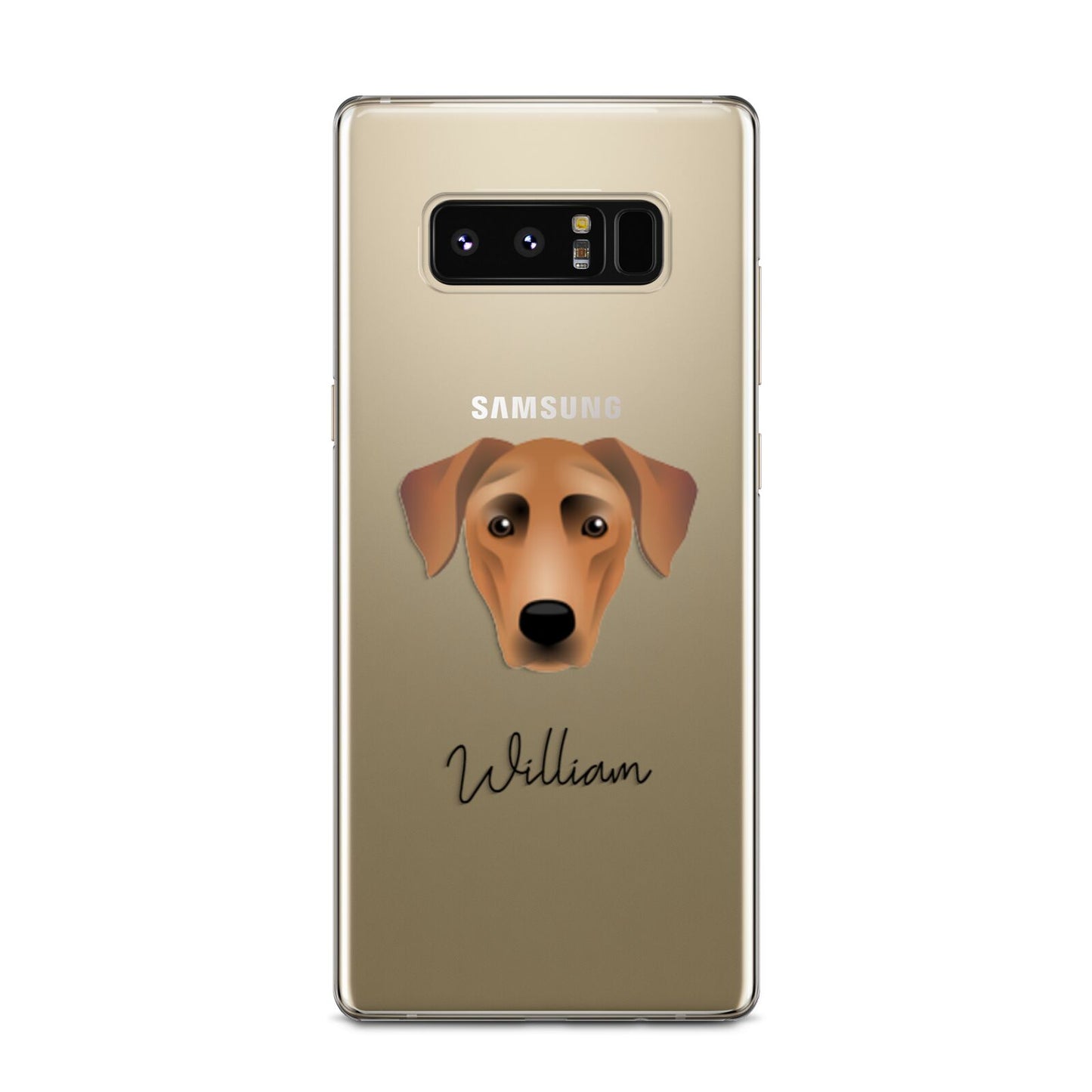 German Pinscher Personalised Samsung Galaxy Note 8 Case