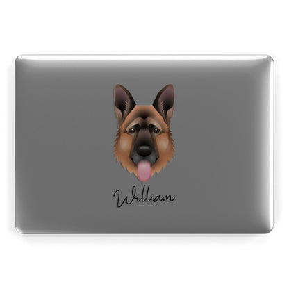 German Shepherd Personalised Apple MacBook Case