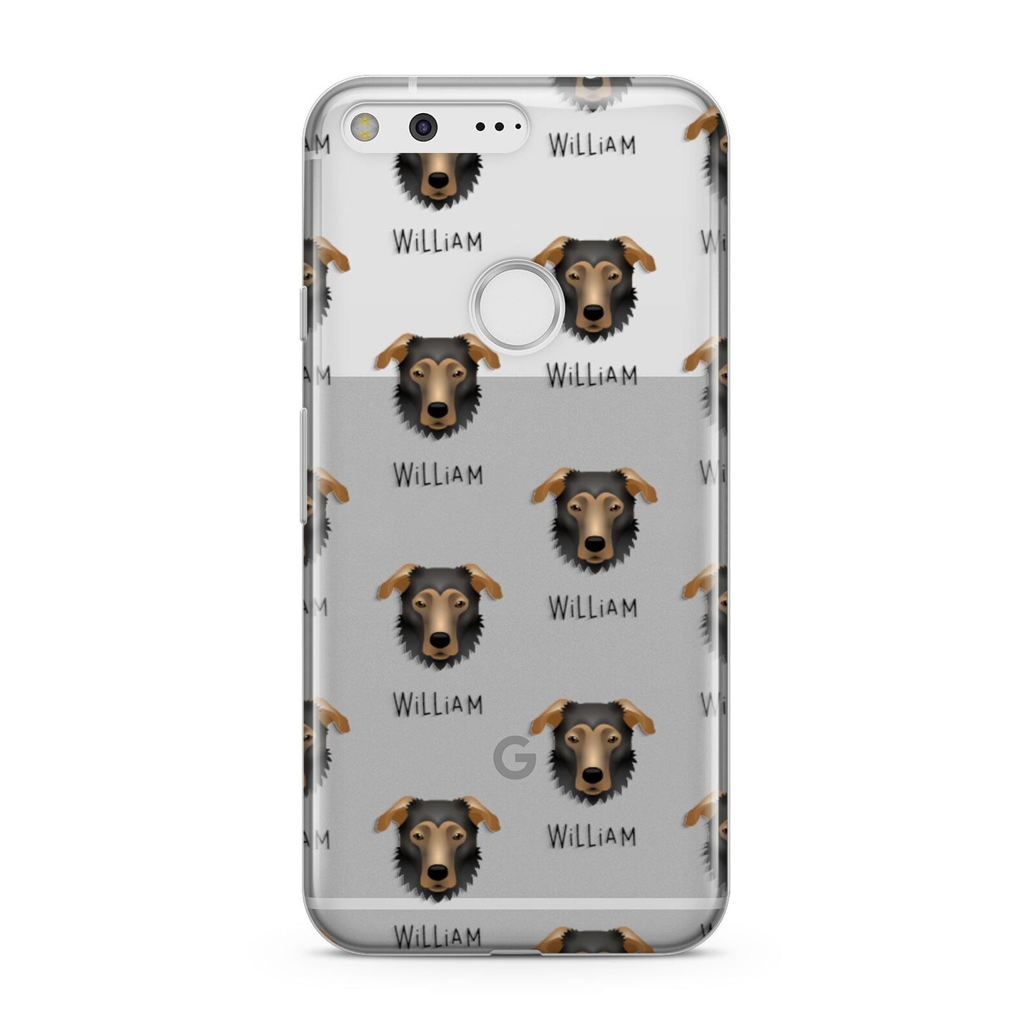 German Sheprador Icon with Name Google Pixel Case