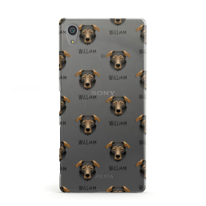 German Sheprador Icon with Name Sony Xperia Case