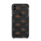 German Shorthaired Pointer Icon with Name Apple iPhone Xs Max Impact Case Black Edge on Black Phone