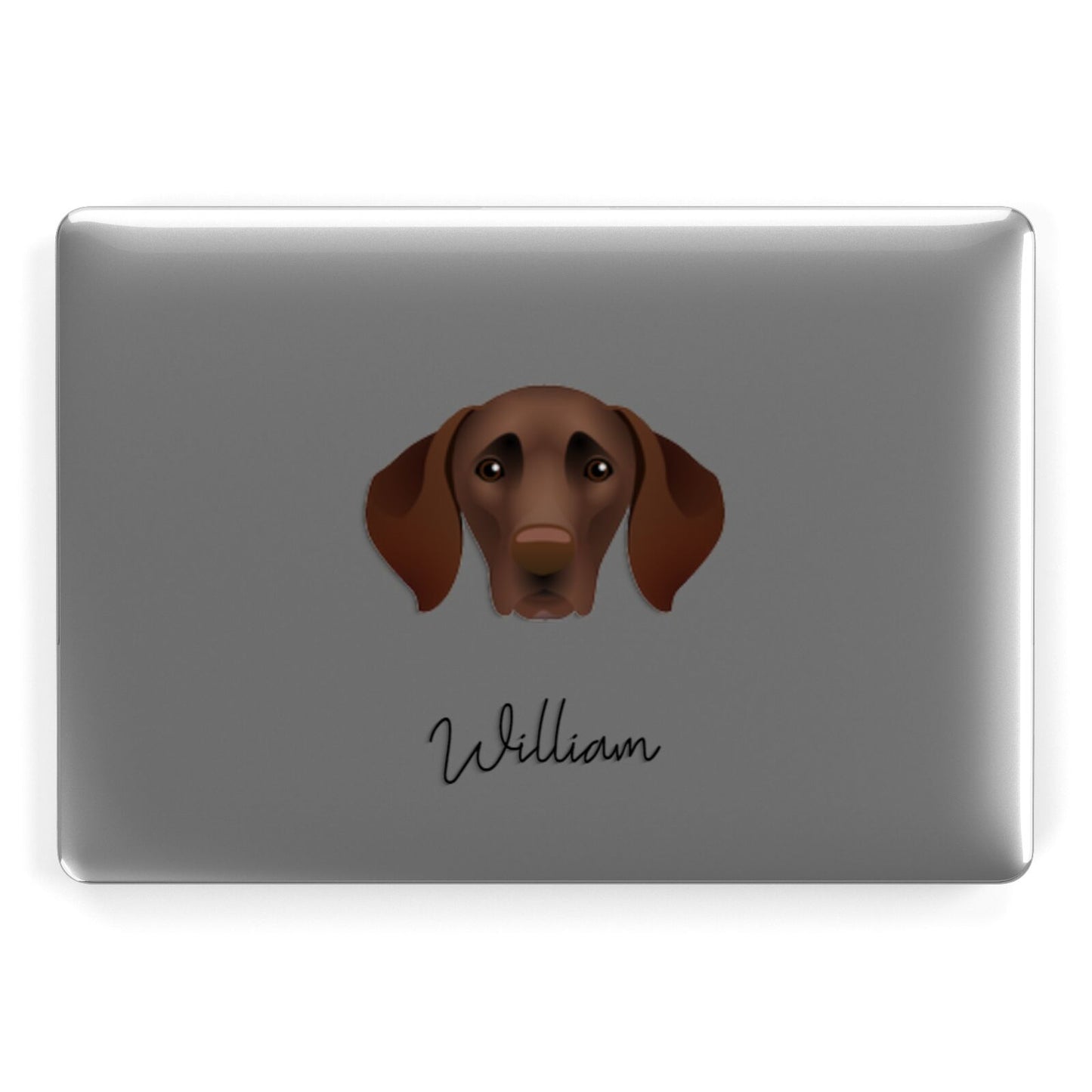 German Shorthaired Pointer Personalised Apple MacBook Case